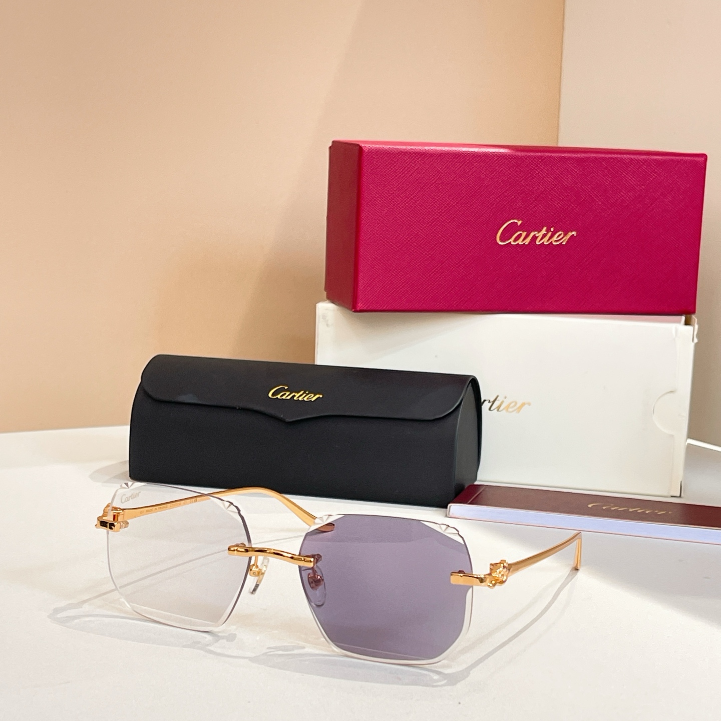 Cartie*✨✨✨MODEL：CT0371S✨✨✨SIZE:137✨✨✨太阳镜，变色片