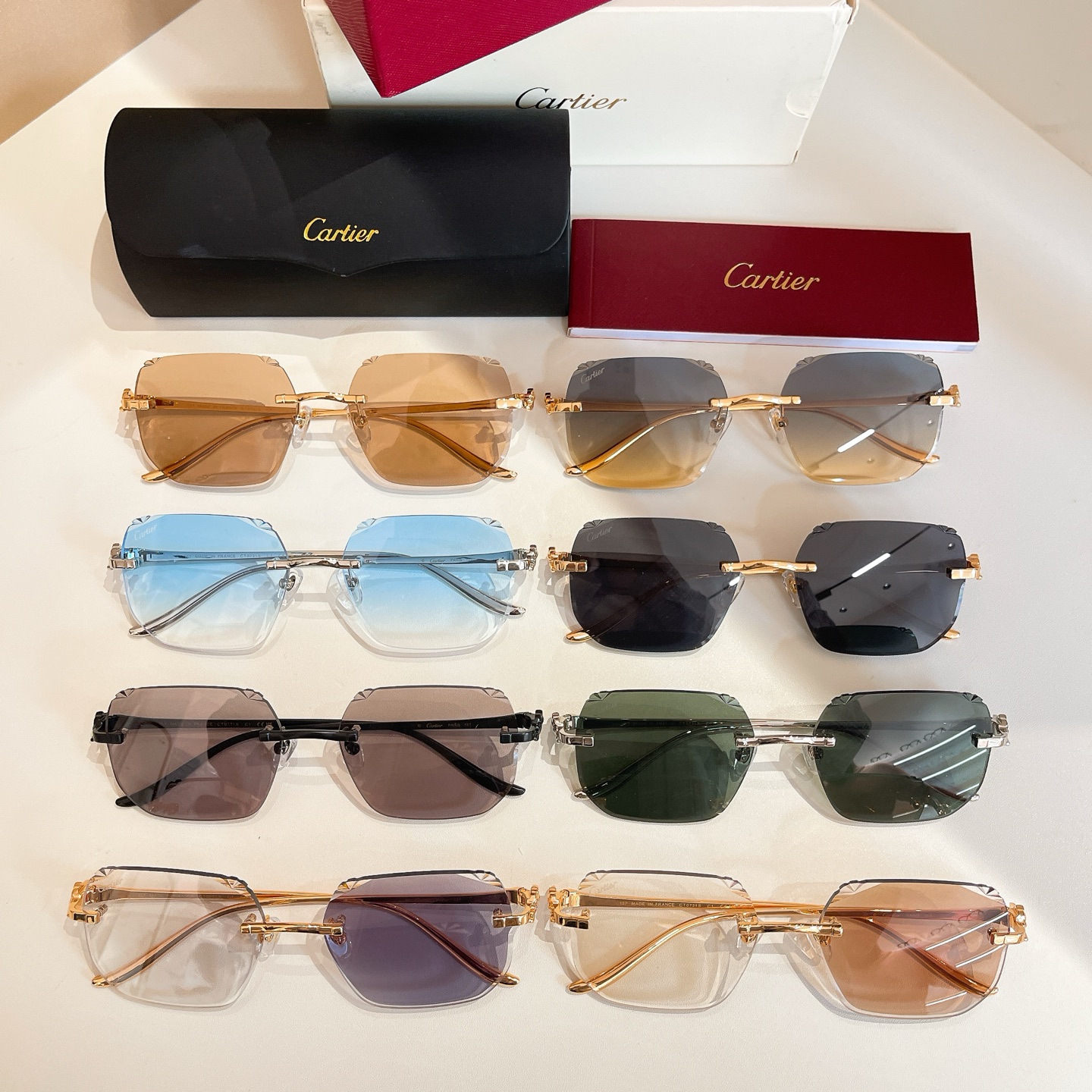 Cartie*✨✨✨MODEL：CT0371S✨✨✨SIZE:137✨✨✨太阳镜，变色片