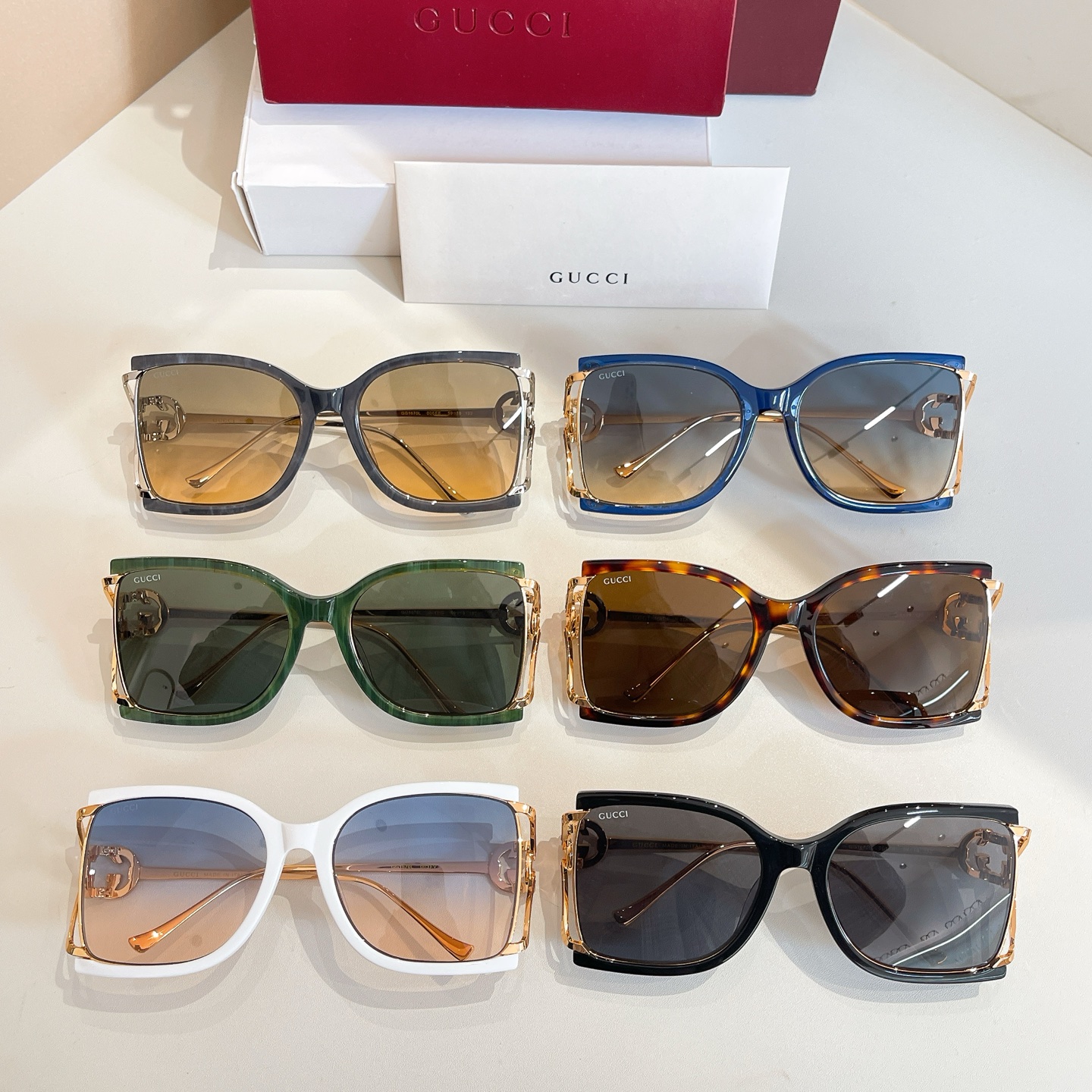 GUCC*🐝🐝🐝MODEL：GG1670L🐝🐝🐝SIZE：59口19-132🐝🐝🐝