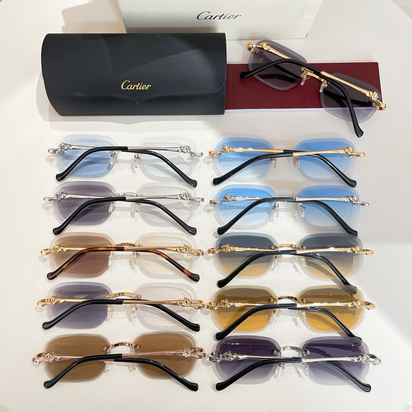 Cartie*✨✨✨MODEL：CT08224J✨✨✨SIZE: 143✨✨✨太阳镜，变色片
