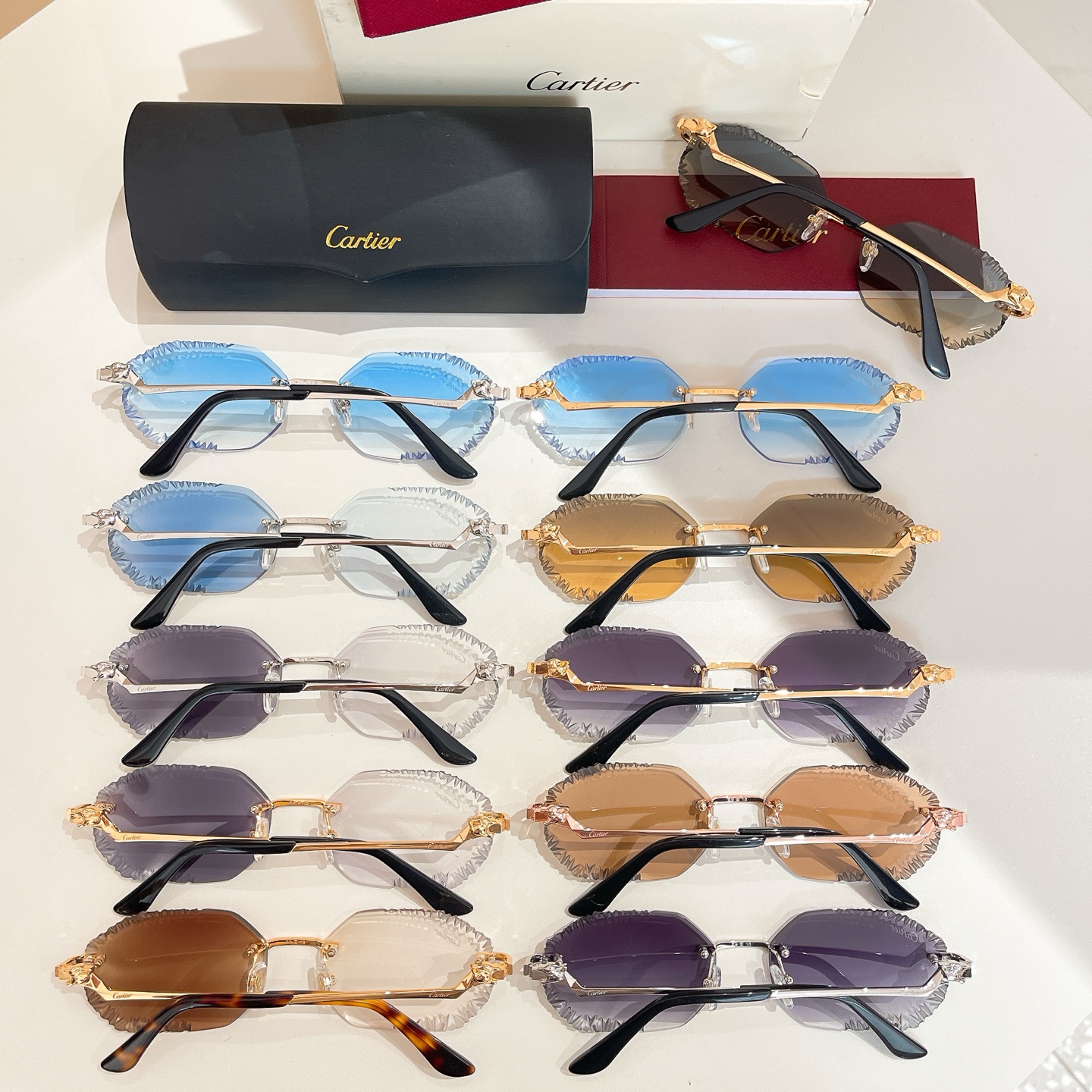 Cartie*✨✨✨MODEL：CT0711S✨✨✨SIZE: 143✨✨✨太阳镜，变色片