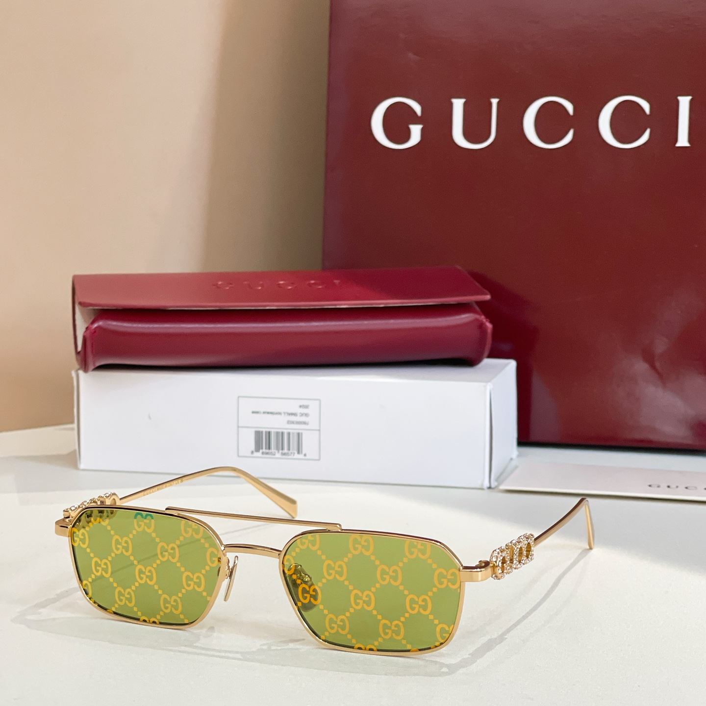 GUCC*🐝🐝🐝MODEL：GG1804S🐝🐝🐝SIZE：54口19-145🐝🐝🐝不带钻款，带钻款