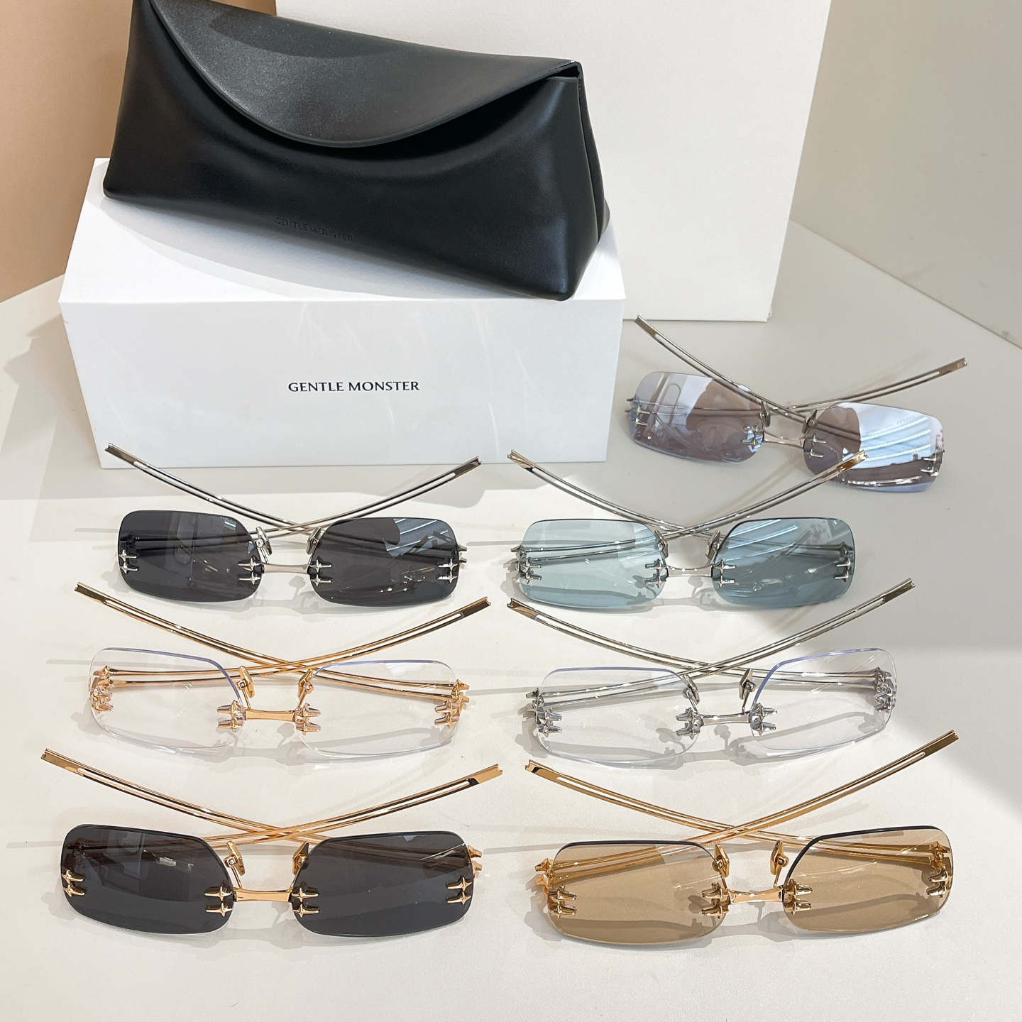 GENTLE MONSTE*🐼🐼🐼MODEL：TEIRA🐼🐼🐼SIZE：59口17-135🐼🐼🐼