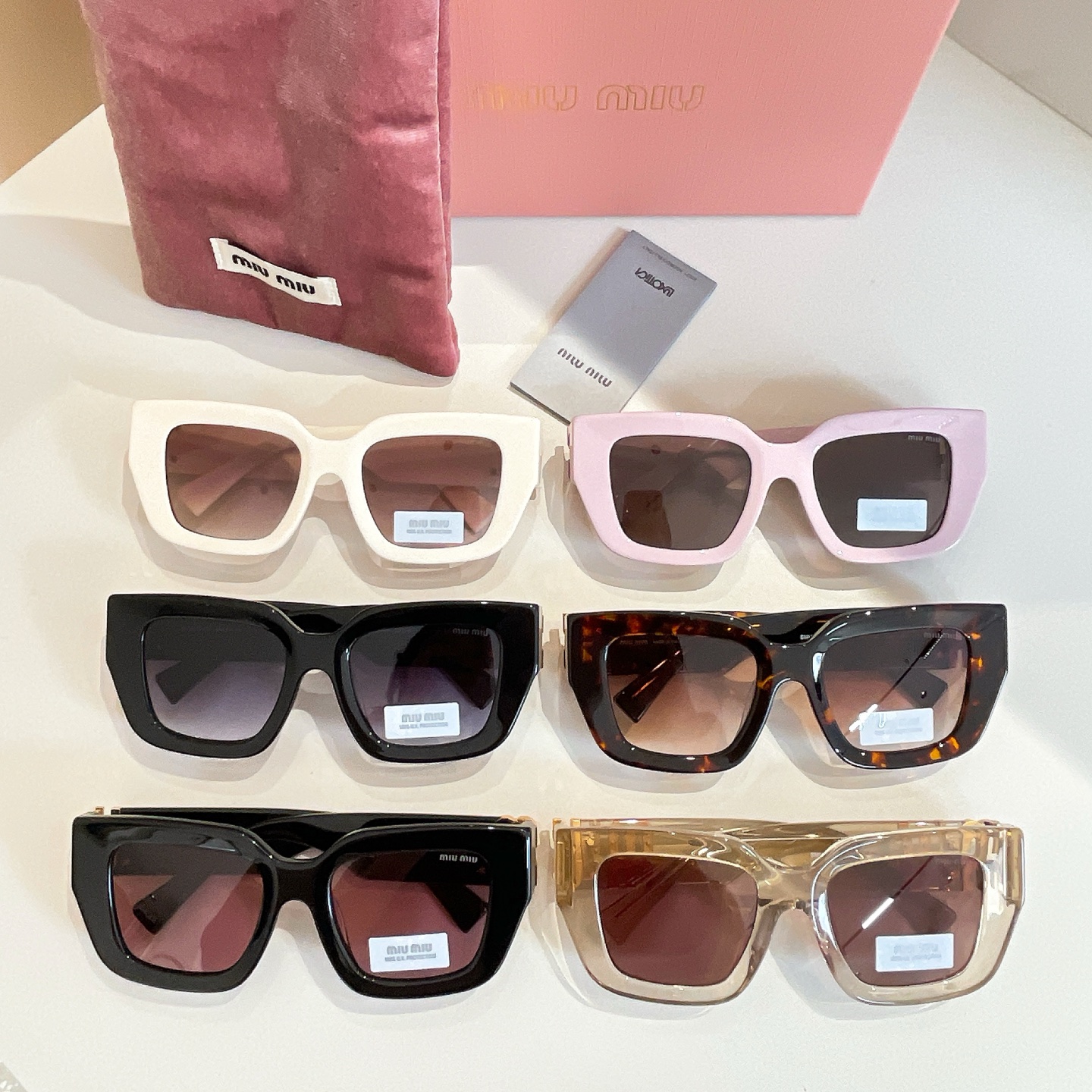 MIU MI*🎀🎀🎀 MODEL: SMU B05-F 🎀🎀🎀SIZE：51口20-135🎀🎀🎀