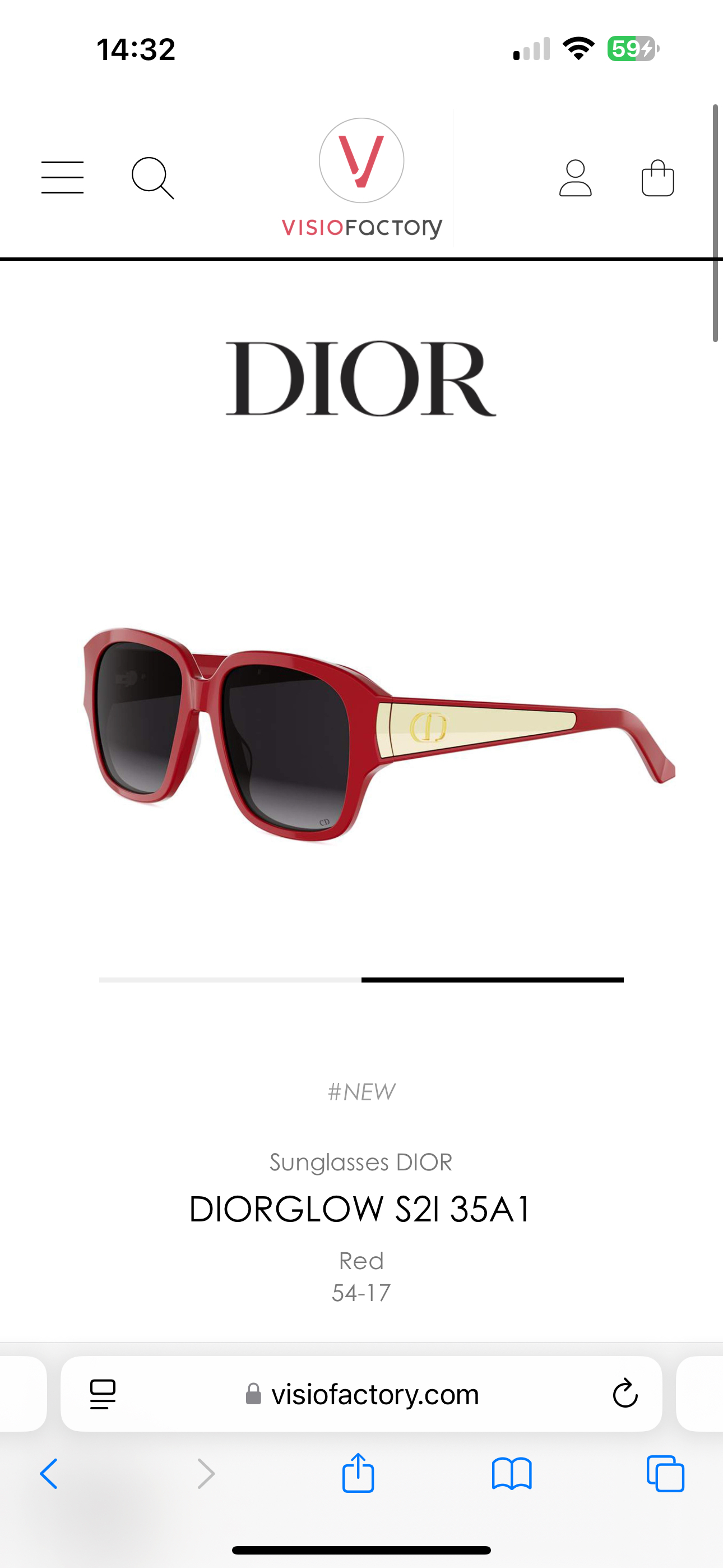 DIO*🌟🌟🌟MODEL：Dior Glow S2F🌟🌟🌟SIZE：55口17-140🌟🌟🌟