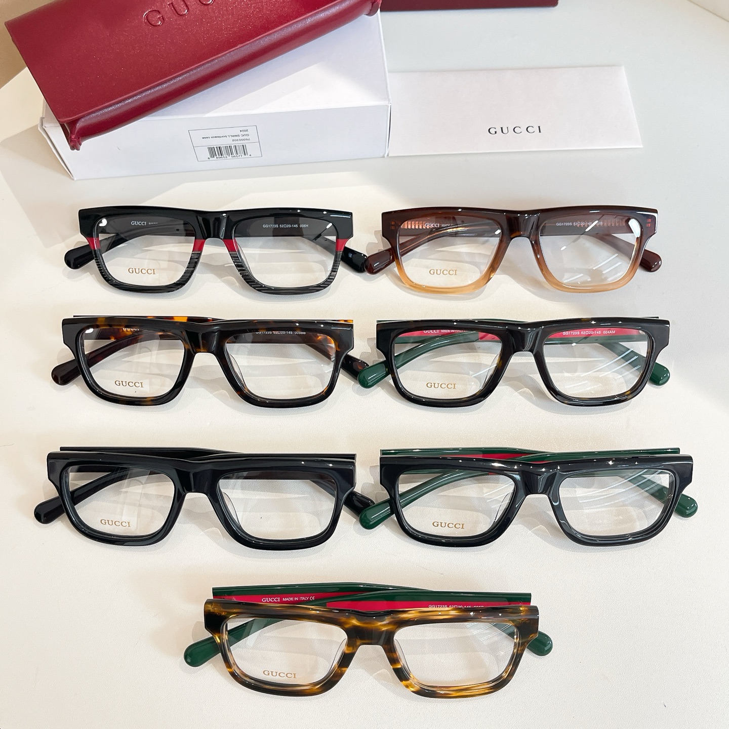 GUCC*🐝🐝🐝MODEL：GG1723S🐝🐝🐝SIZE：52口20-145🐝🐝🐝