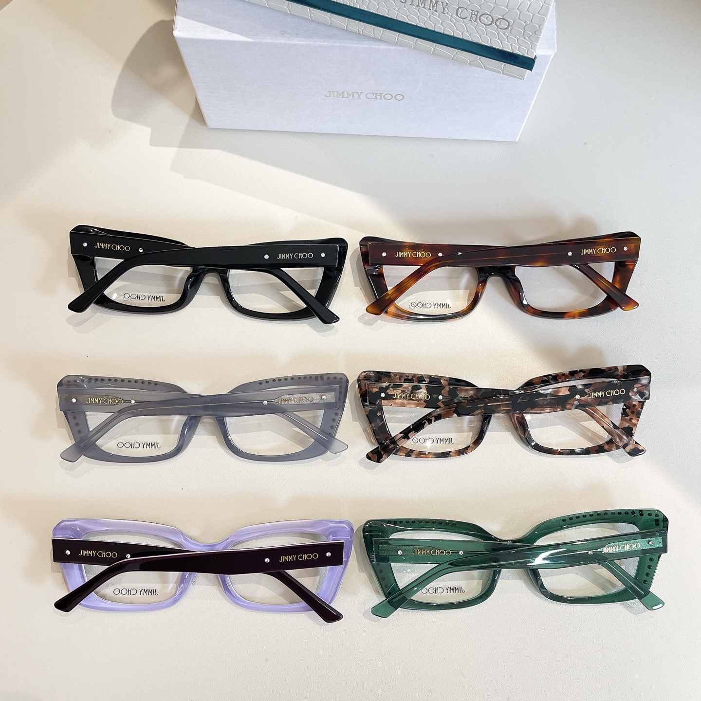 JIMMY CHOO✨✨✨MODEL：JC 3018B✨✨SIZE：53口17-145✨✨✨