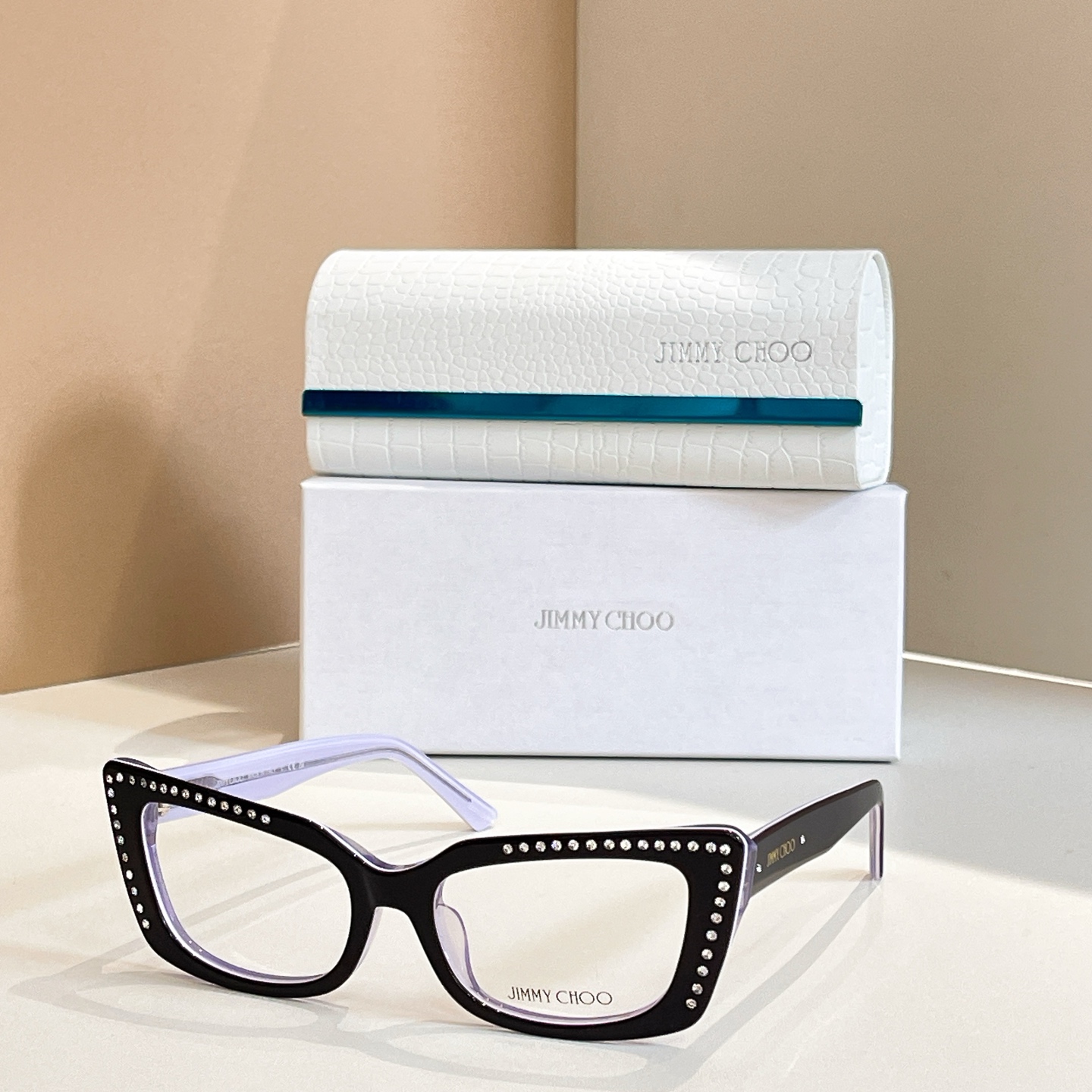 JIMMY CHOO✨✨✨MODEL：JC 3018B✨✨SIZE：53口17-145✨✨✨