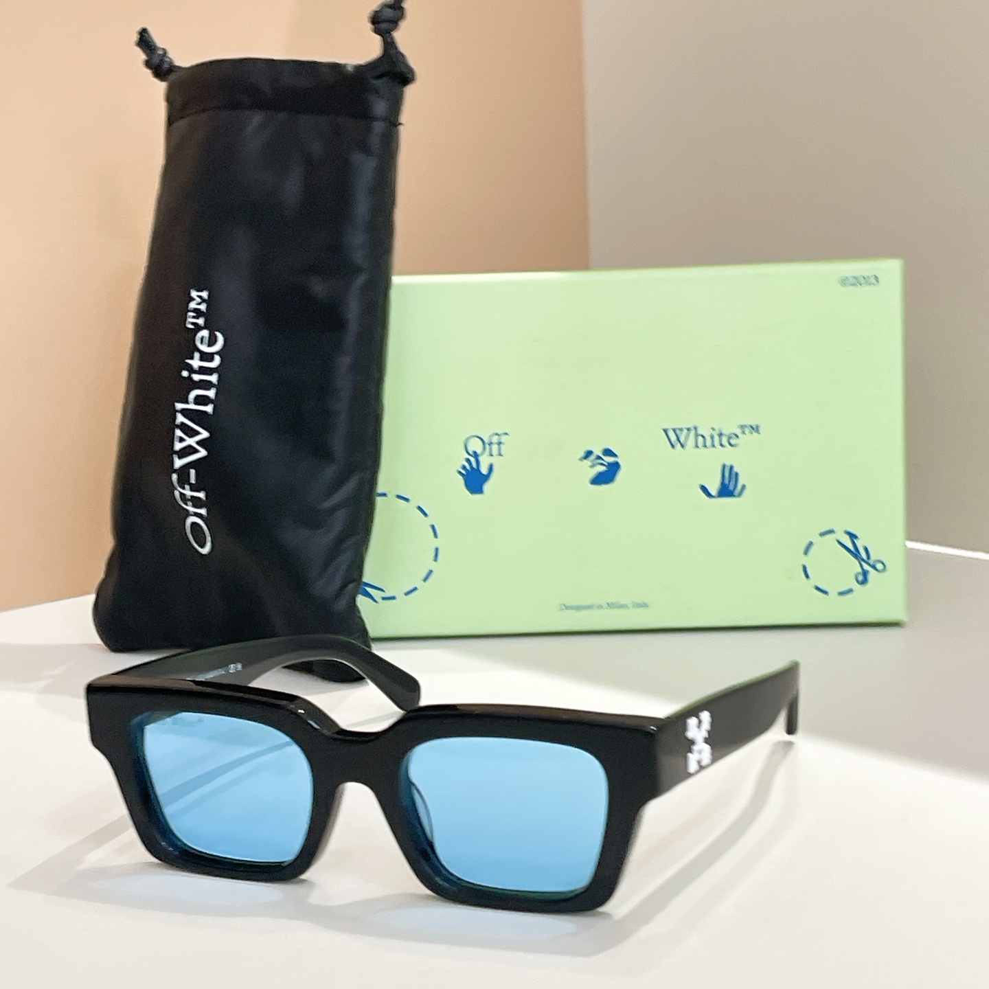 OFF WHITE🍂🍂🍂MODEL:OERI008🍂🍂🍂SIZE:50口22-145🍂🍂🍂