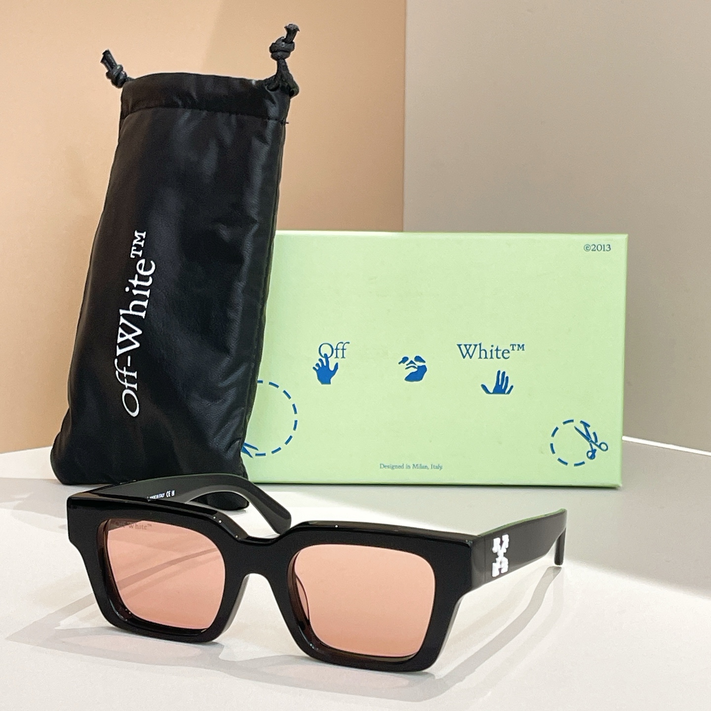 OFF WHITE🍂🍂🍂MODEL:OERI008🍂🍂🍂SIZE:50口22-145🍂🍂🍂