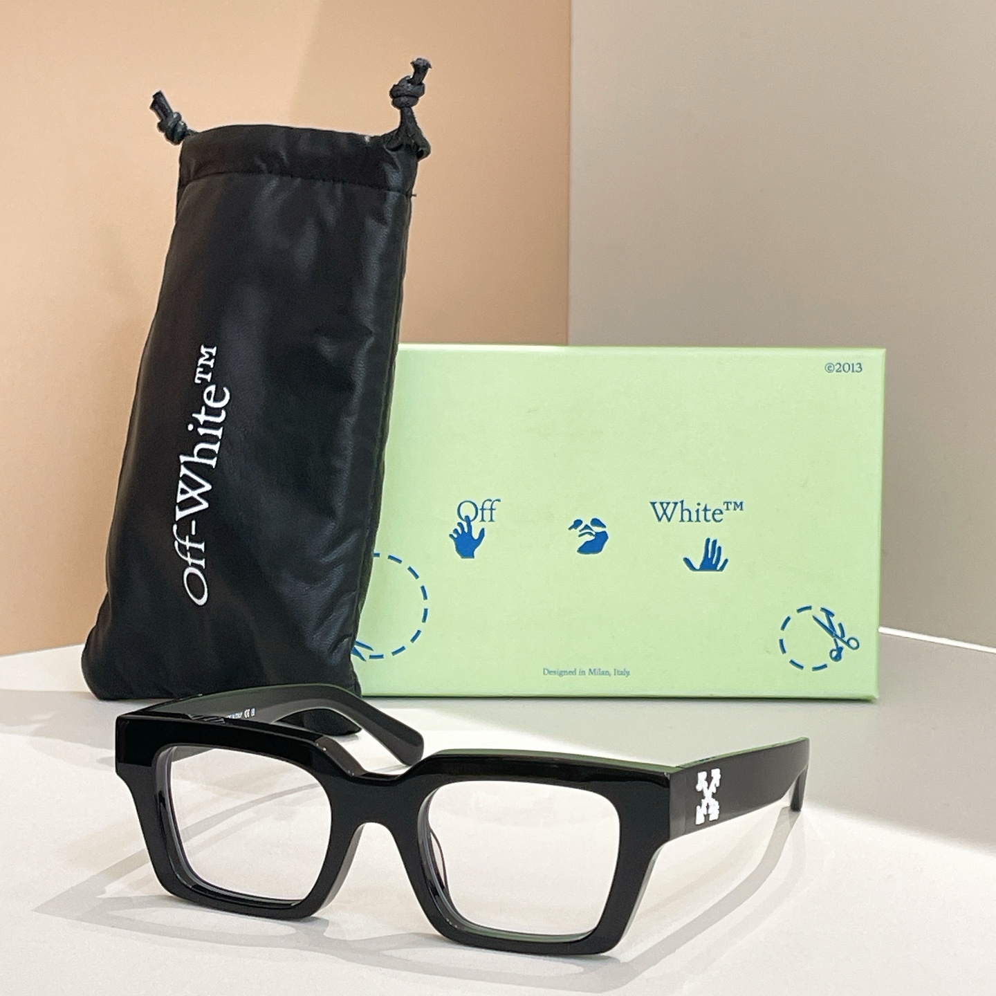 OFF WHITE🍂🍂🍂MODEL:OERI008🍂🍂🍂SIZE:50口22-145🍂🍂🍂