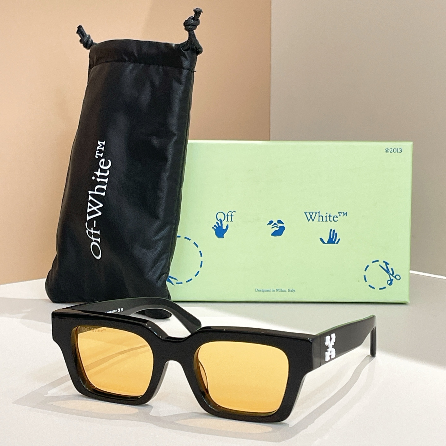 OFF WHITE🍂🍂🍂MODEL:OERI008🍂🍂🍂SIZE:50口22-145🍂🍂🍂