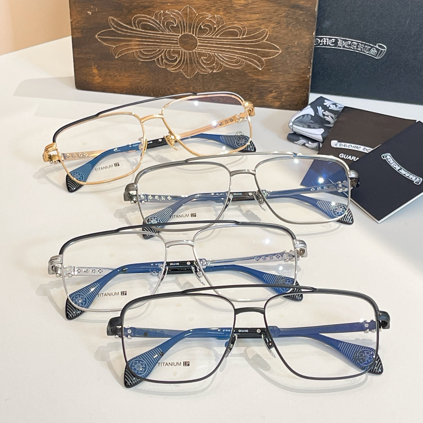 CHROME HEART*⚜️⚜️⚜️MODEL:CH6100⚜️⚜️⚜️SIZE: 61口16-155