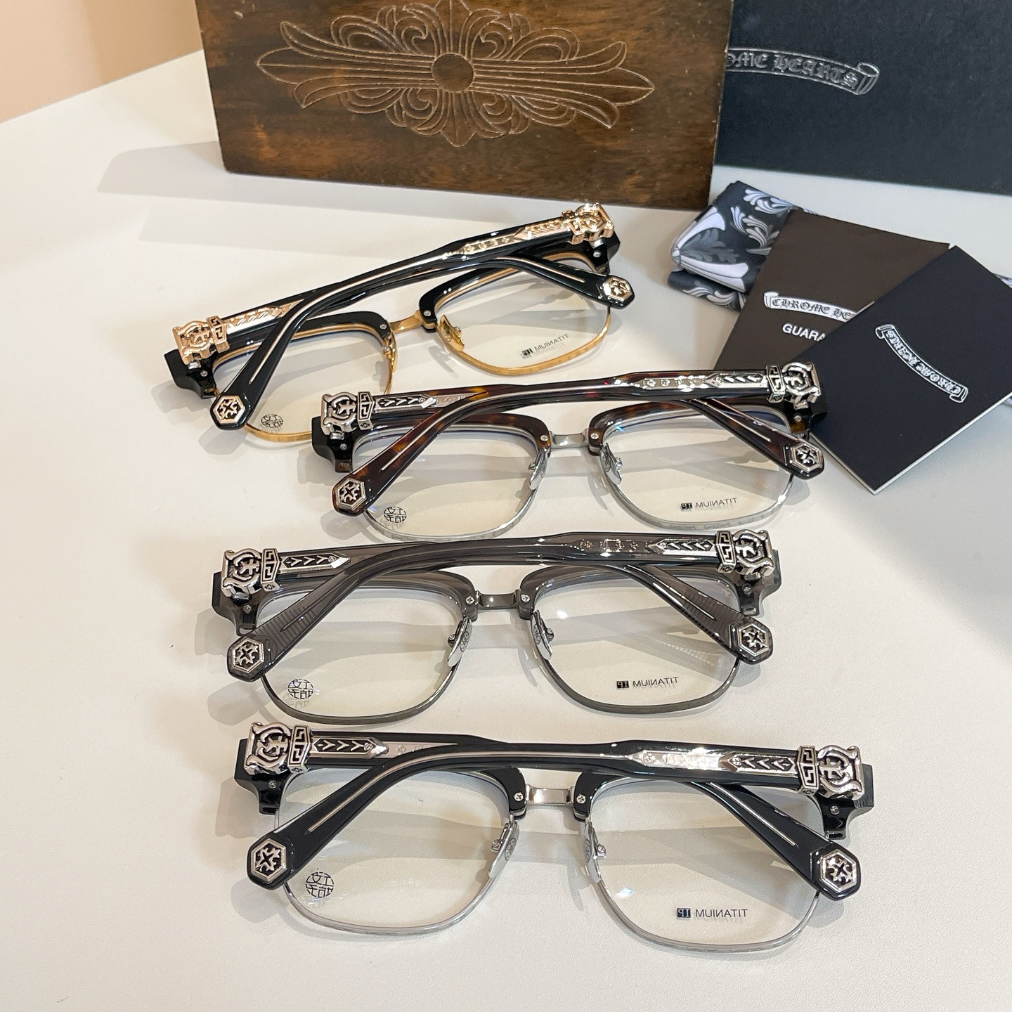 CHROME HEART*⚜️⚜️⚜️MODEL:CH6103⚜️⚜️⚜️SIZE: 58口19-155