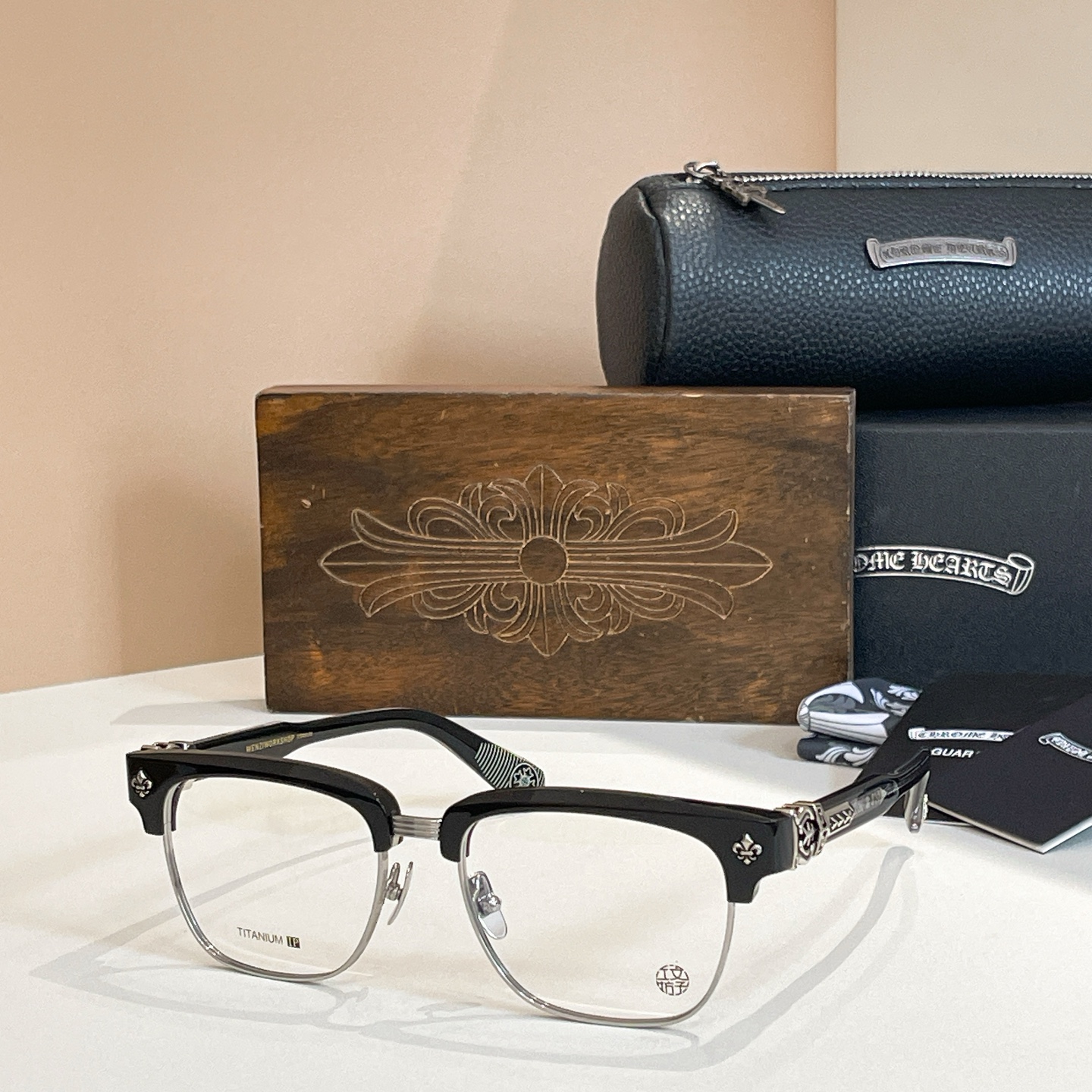 CHROME HEART*⚜️⚜️⚜️MODEL:CH6103⚜️⚜️⚜️SIZE: 58口19-155