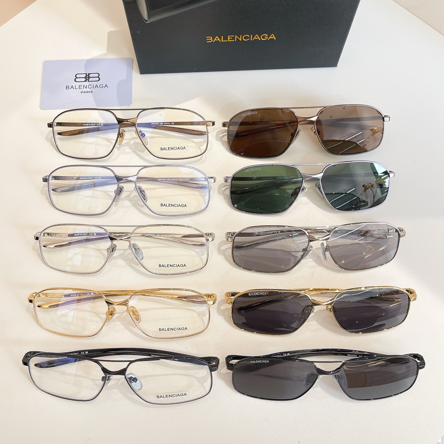 BALENCIAG*巴黎*世家⚜️⚜️⚜️MODEL：BB0492S ⚜️⚜️⚜️SIZE：64口14-