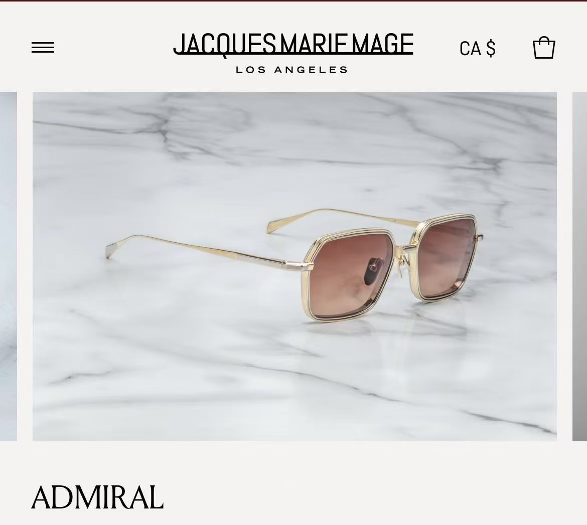 JACQUES MARIE MAG🌟🌟🌟 MODEL:ADMIRAL 🌟🌟🌟SIZE: 56口18 🌟🌟