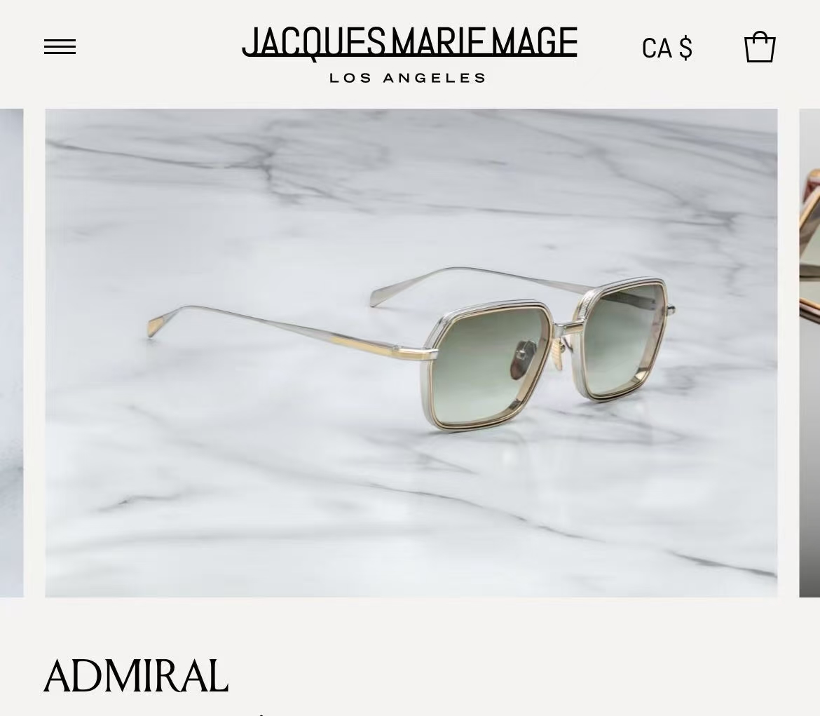 JACQUES MARIE MAG🌟🌟🌟 MODEL:ADMIRAL 🌟🌟🌟SIZE: 56口18 🌟🌟