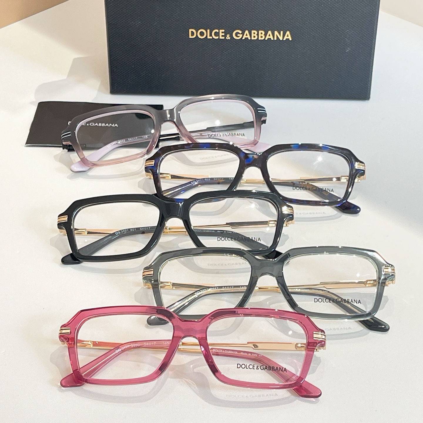 DOLCE & GABBAN*🌟🌟🌟MODEL：DG3401🌟🌟🌟SIZE:54口17-145🌟🌟🌟