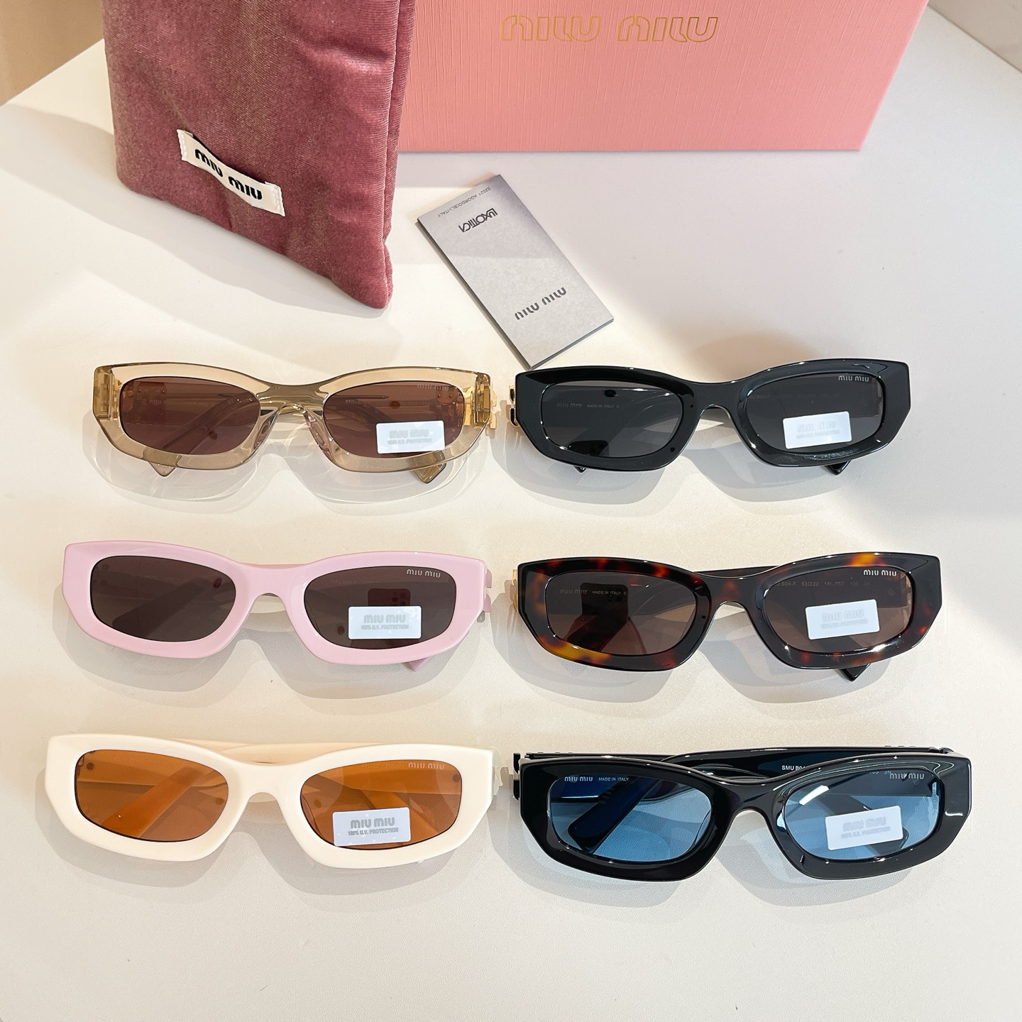 MIU MI*🎀🎀🎀 MODEL: SMU B04-F🎀🎀🎀SIZE：53口22-135🎀🎀🎀