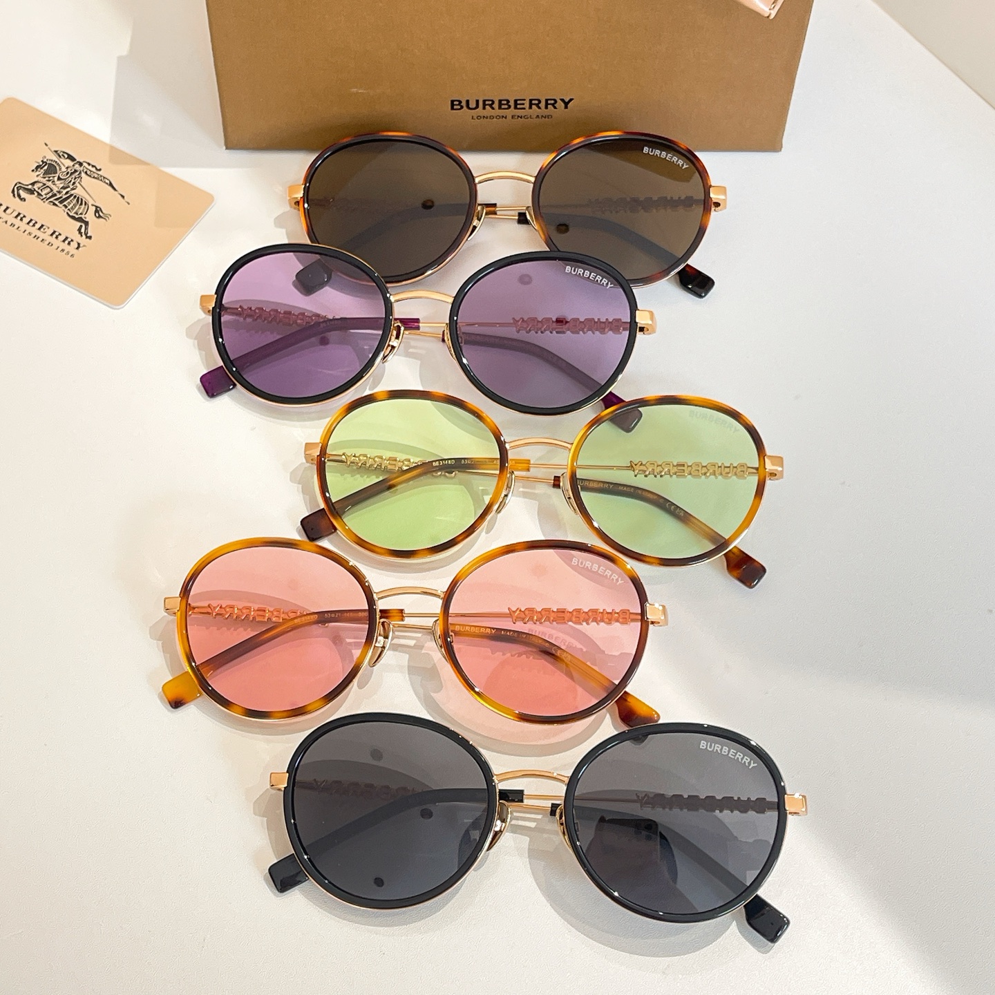 BURBERR*🍁🍁🍁MODEL：BE 3148D🍁🍁🍁SIZE：53口21-145🍁🍁🍁