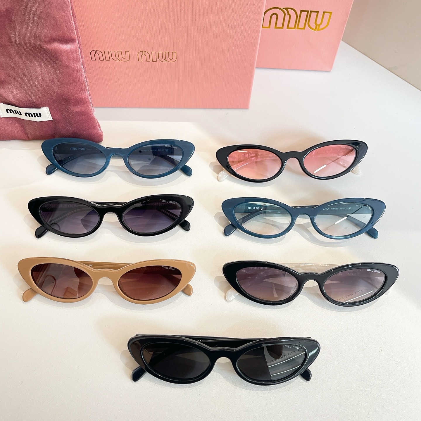 MIU MI*🎀🎀🎀 MODEL: MU 09US🎀🎀🎀SIZE：52口21-145🎀🎀🎀