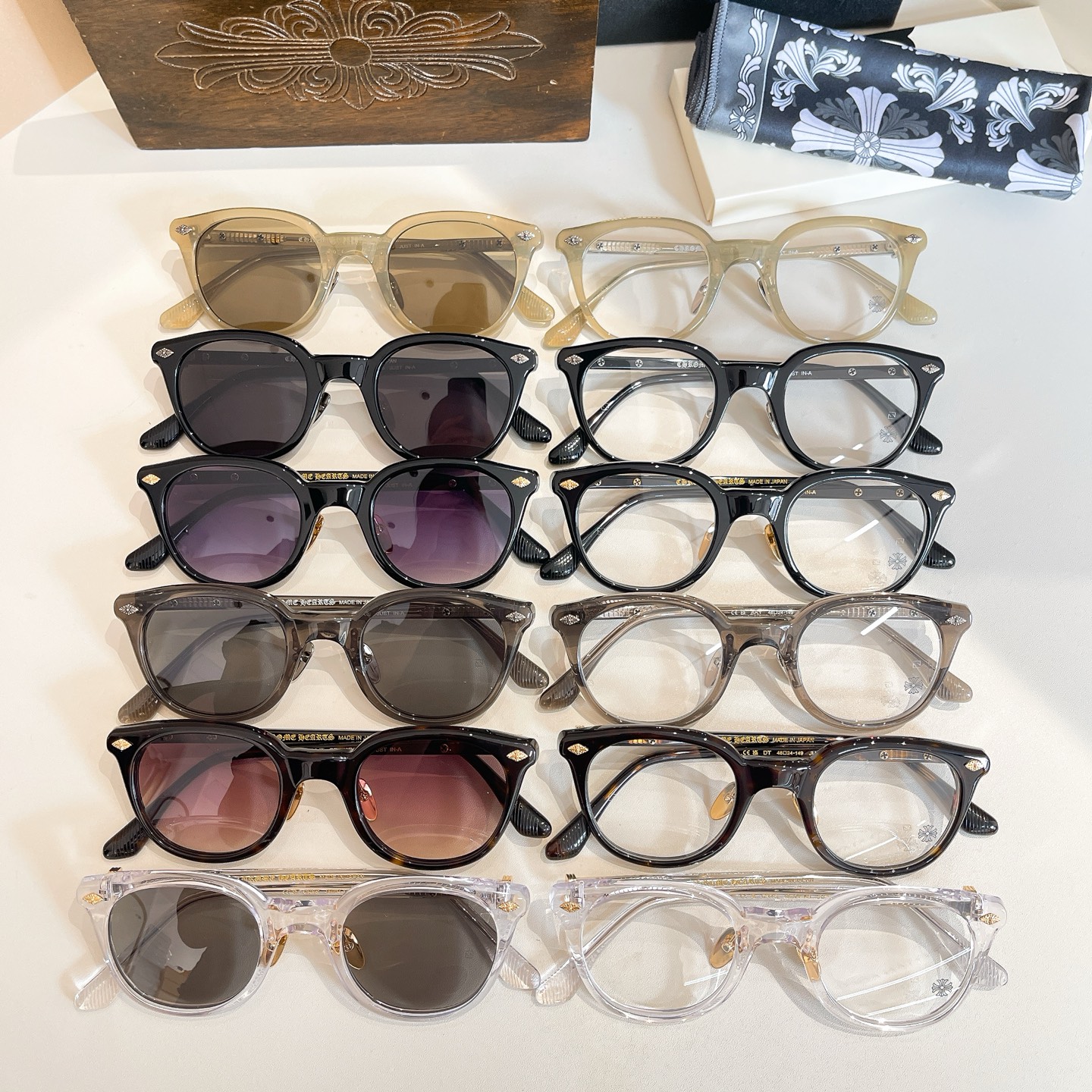 CHROME HEART*⚜️⚜️⚜️MODEL:CRYS⚜️⚜️⚜️SIZE: 48口24-149⚜️