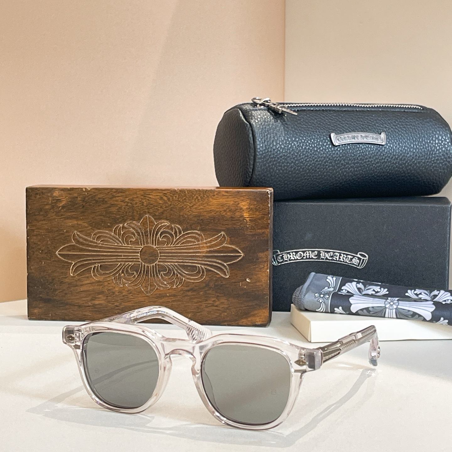 CHROME HEART*⚜️⚜️⚜️MODEL:CHIRPCHIRP⚜️⚜️⚜️SIZE: 50口22