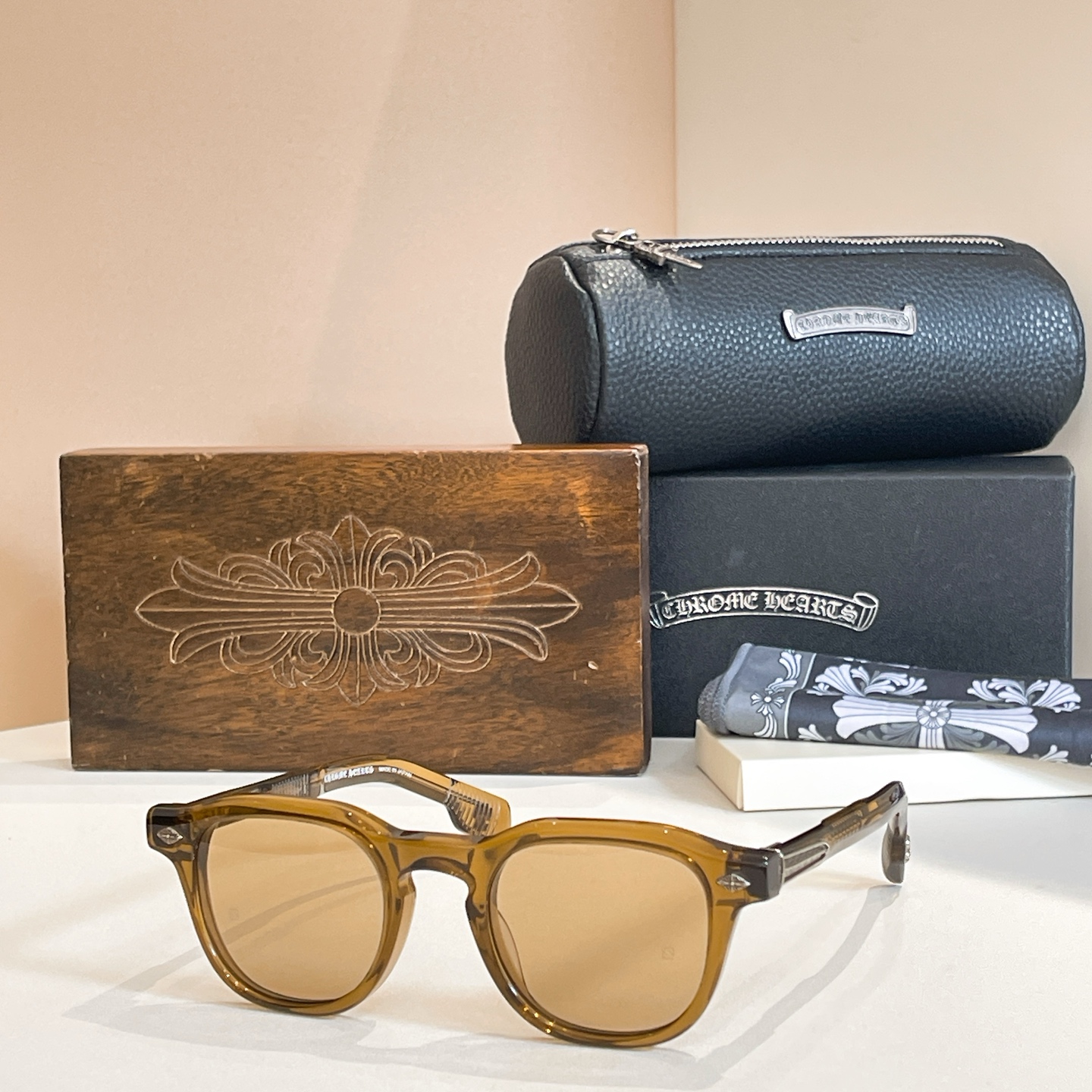 CHROME HEART*⚜️⚜️⚜️MODEL:CHIRPCHIRP⚜️⚜️⚜️SIZE: 50口22