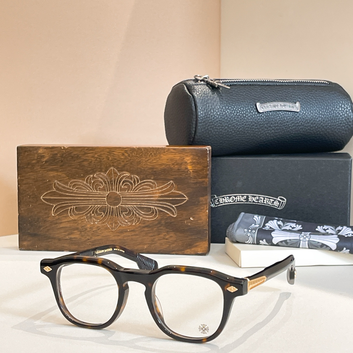 CHROME HEART*⚜️⚜️⚜️MODEL:CHIRPCHIRP⚜️⚜️⚜️SIZE: 50口22