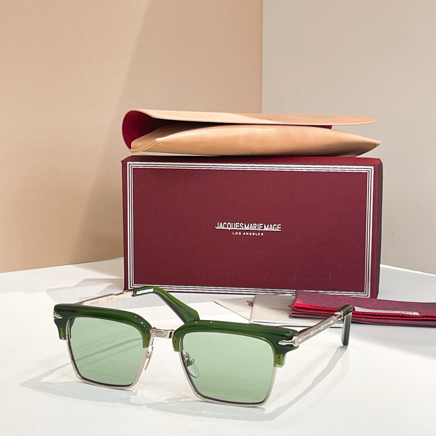 JACQUES MARIE MAG🌟🌟🌟 MODEL:ALIN 🌟🌟🌟SIZE: 52口19🌟🌟🌟太阳镜