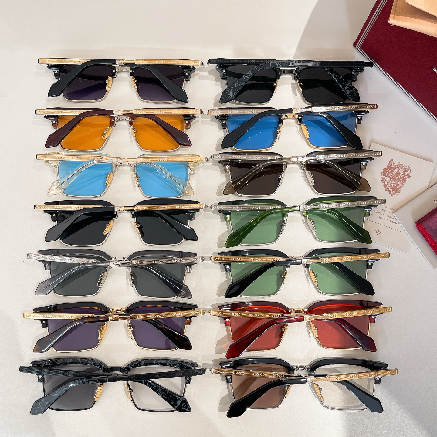 JACQUES MARIE MAG🌟🌟🌟 MODEL:ALIN 🌟🌟🌟SIZE: 52口19🌟🌟🌟太阳镜