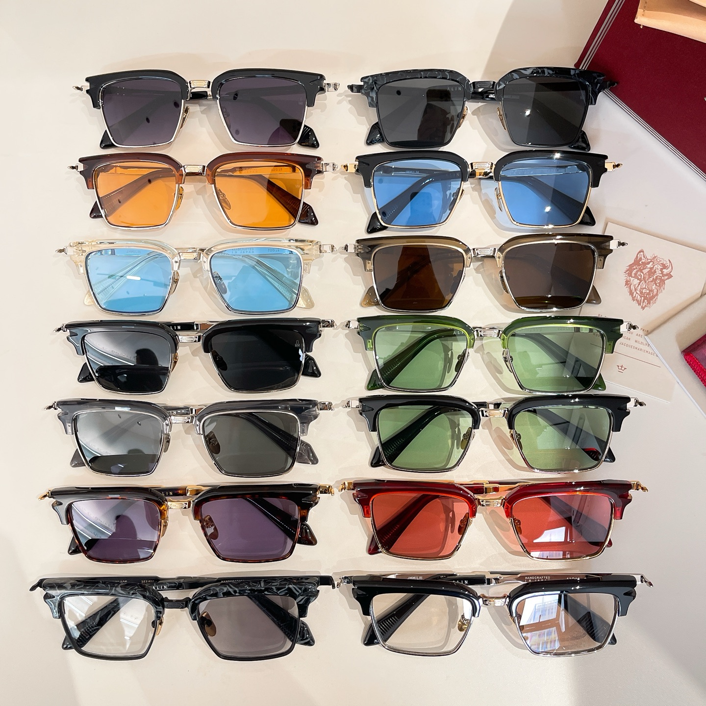 JACQUES MARIE MAG🌟🌟🌟 MODEL:ALIN 🌟🌟🌟SIZE: 52口19🌟🌟🌟太阳镜