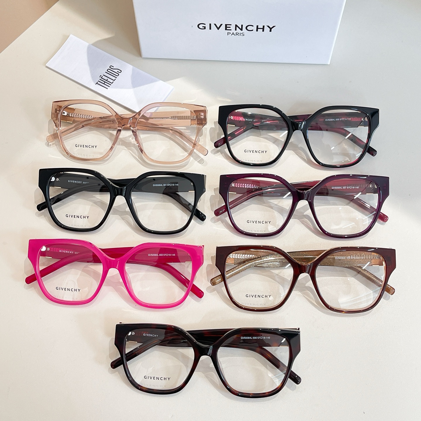 GIVENCH*⭐️⭐️⭐️MODEL：GV50064L⭐️⭐️⭐️SIZE：57口18-145⭐️⭐️