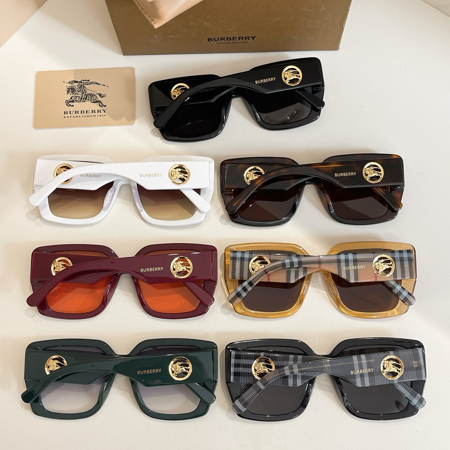 BURBERR*🍁🍁🍁MODEL：B 5881🍁🍁🍁SIZE：55口17-145🍁🍁🍁