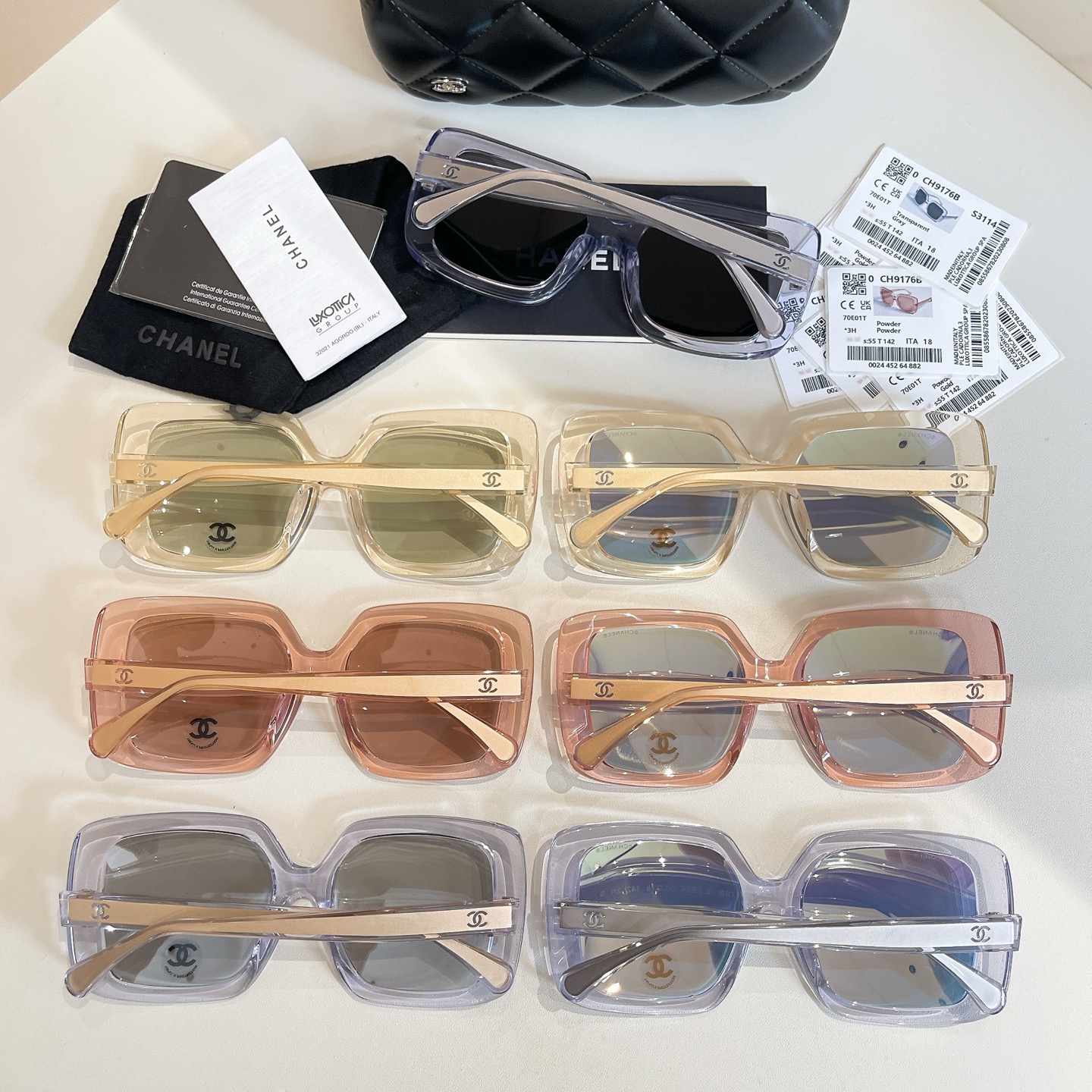 CHANE*🎀🎀🎀MODEL：9176-B🎀🎀🎀SIZE：55口18-142🎀🎀