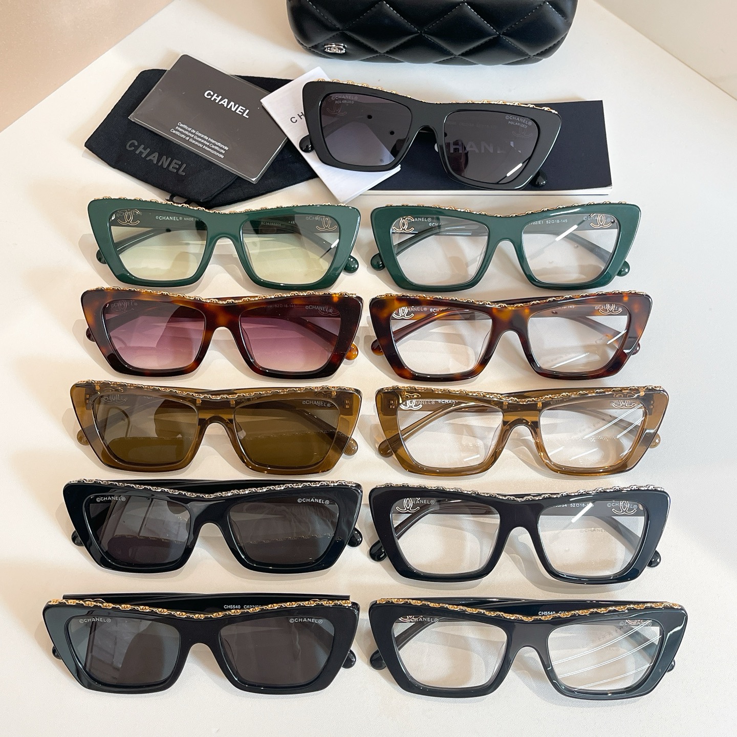 CHANE*🎀🎀🎀MODEL：CH5540🎀🎀🎀SIZE：52口18-145🎀🎀