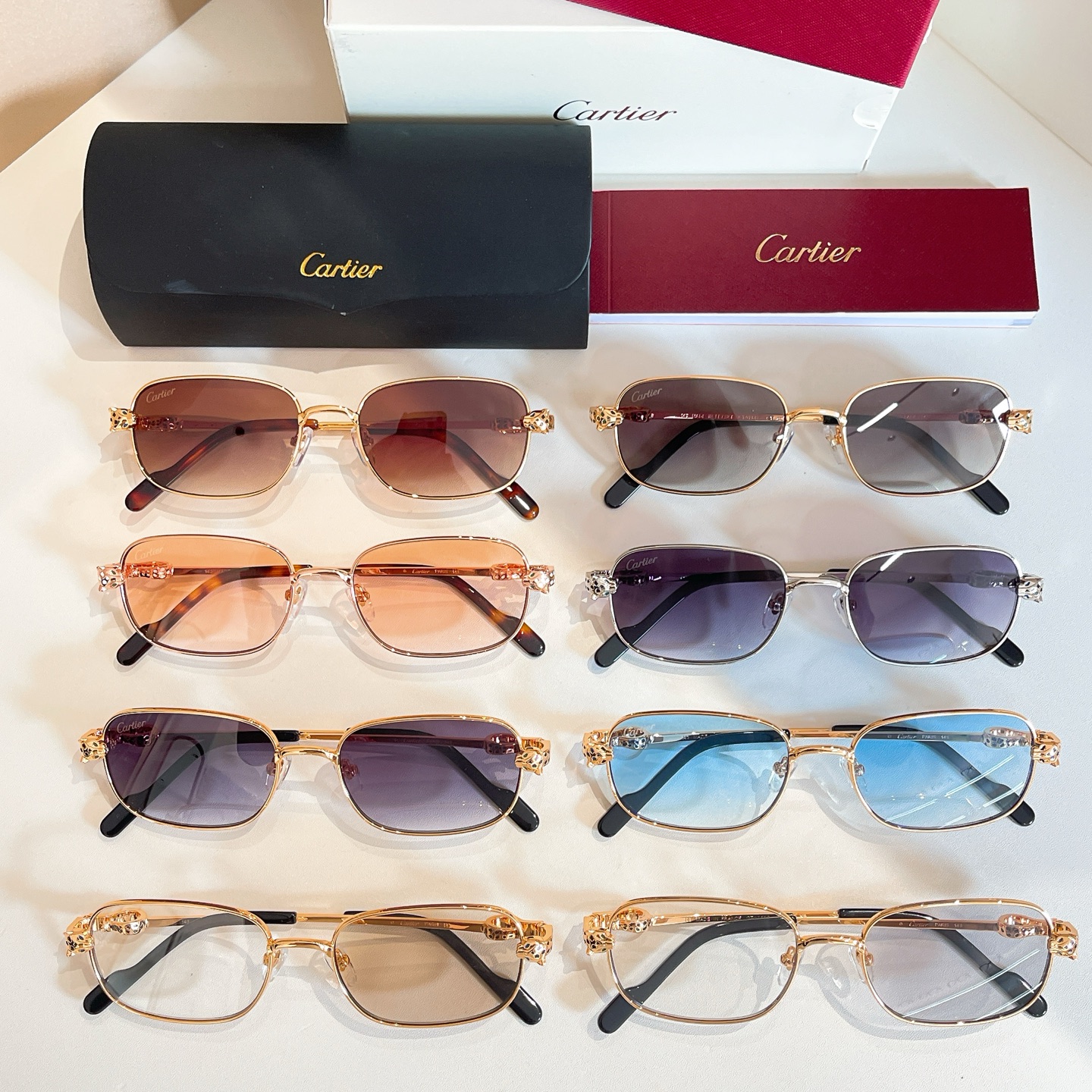 Cartie*✨✨✨MODEL：CT0753S✨✨✨SIZE: 143✨✨✨太阳镜，变色片