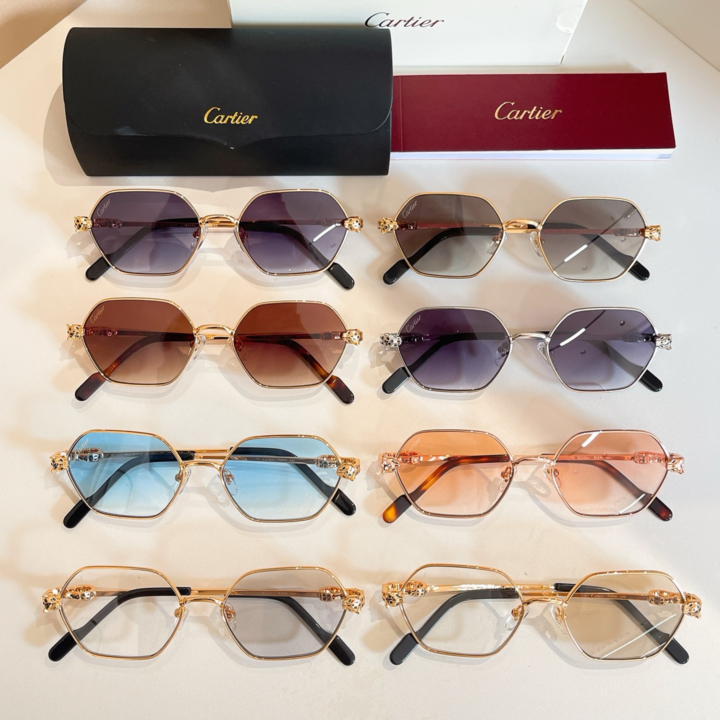 Cartie*✨✨✨MODEL：CT0754S✨✨✨SIZE: 143✨✨✨太阳镜，变色片