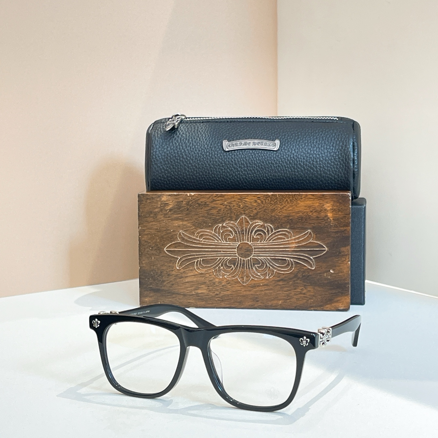 CHROME HEART*⚜️⚜️⚜️MODEL:GRAVY I⚜️⚜️⚜️SIZE: 53口18-14