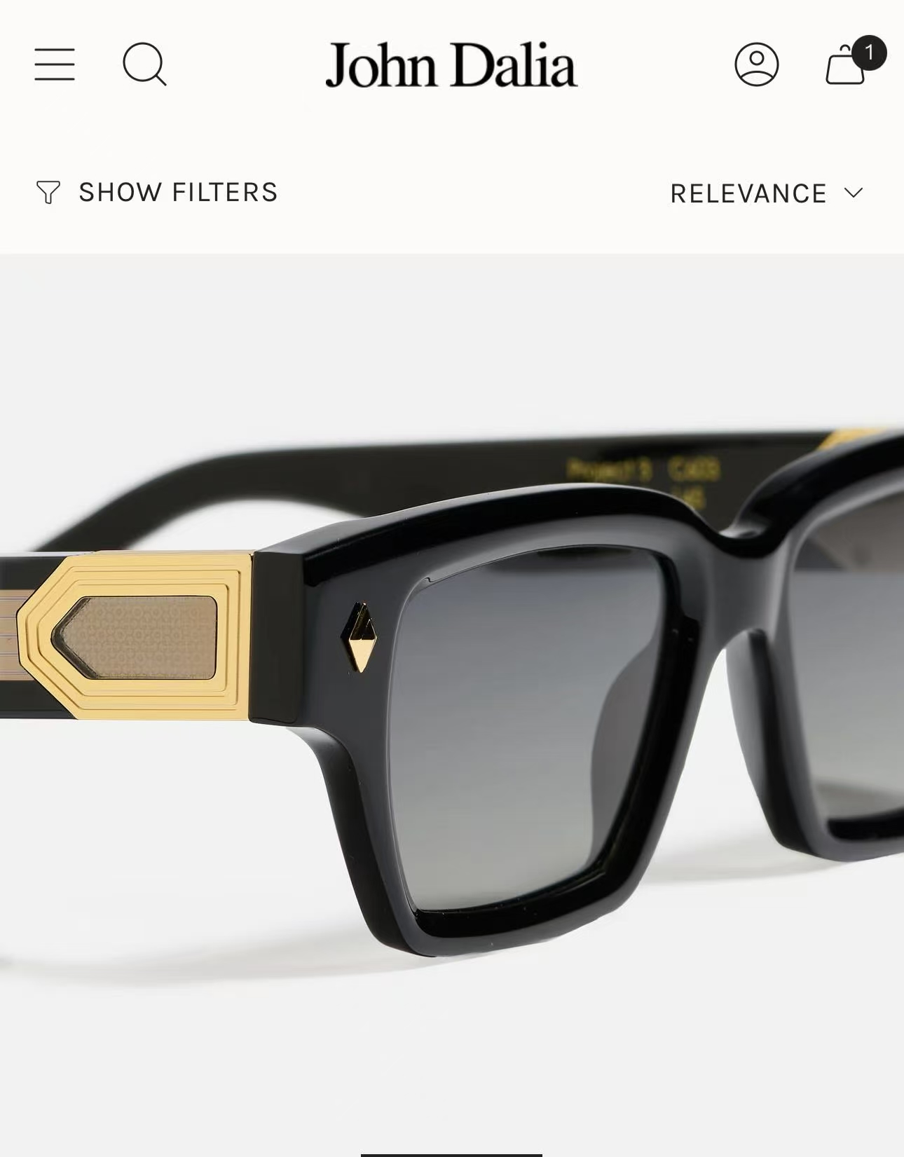 John Daila🌟🌟🌟MODEL: Project3🌟🌟🌟SIZE: 51口19-145🌟🌟🌟配送盒