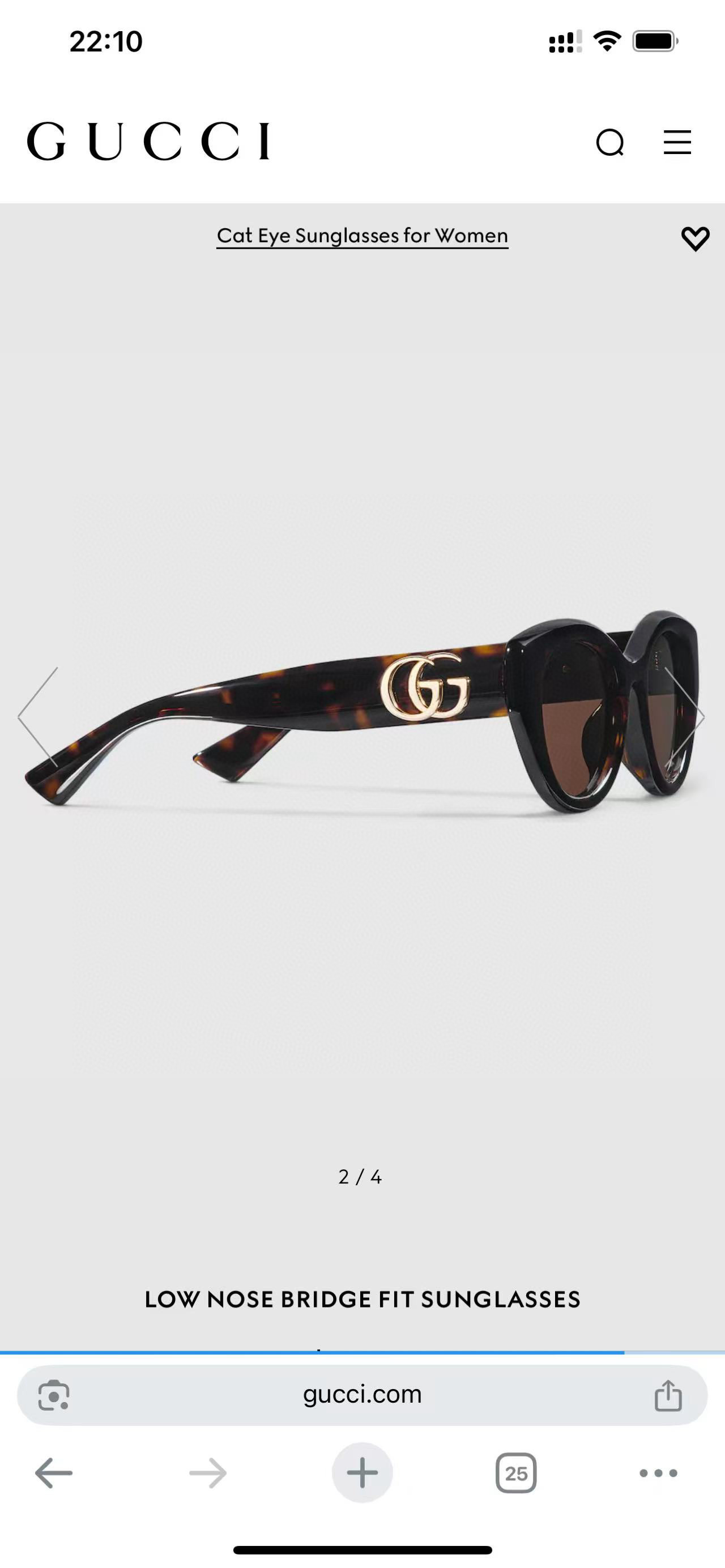 GUCC*✨✨MODEL：GG1976SK✨✨✨ SIZE：52口21-145✨✨ ✨