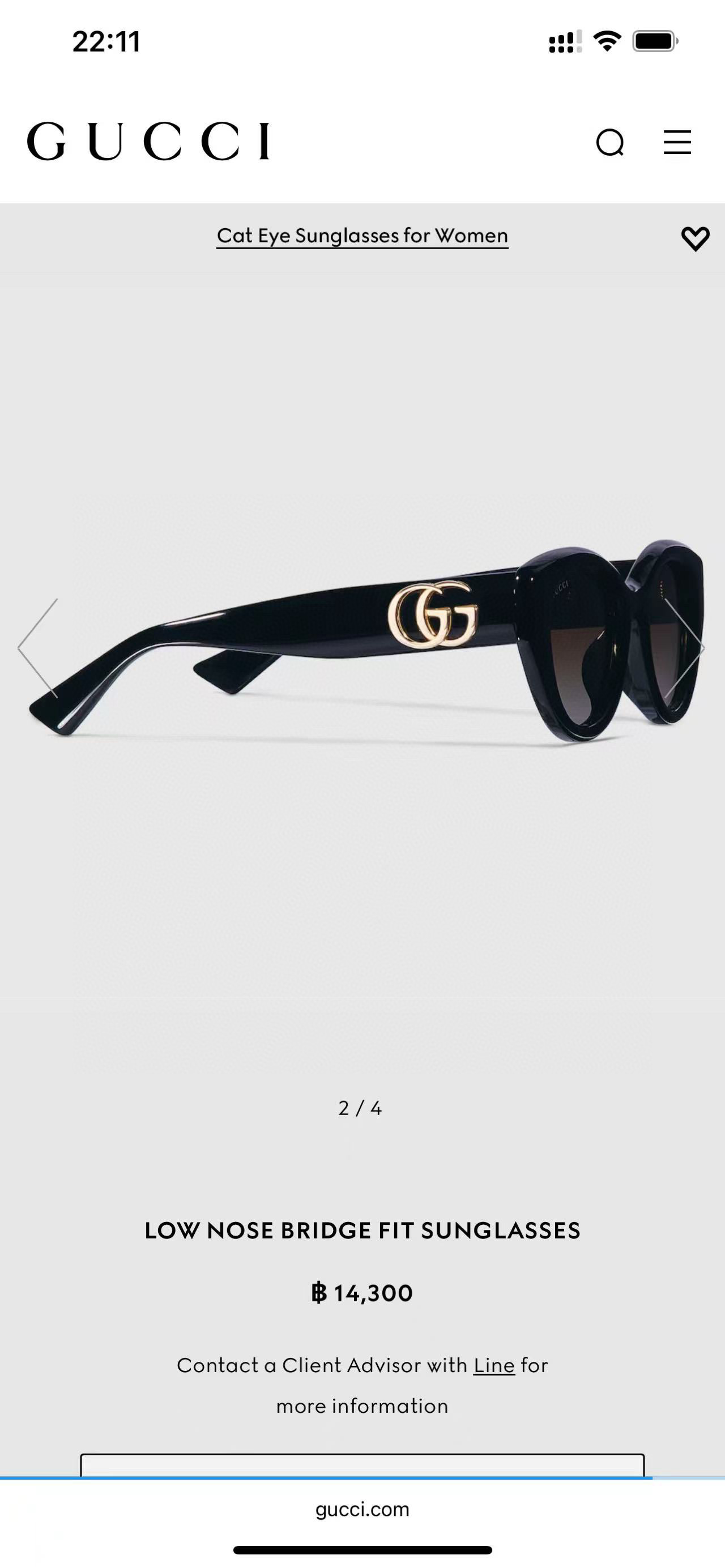 GUCC*✨✨MODEL：GG1976SK✨✨✨ SIZE：52口21-145✨✨ ✨