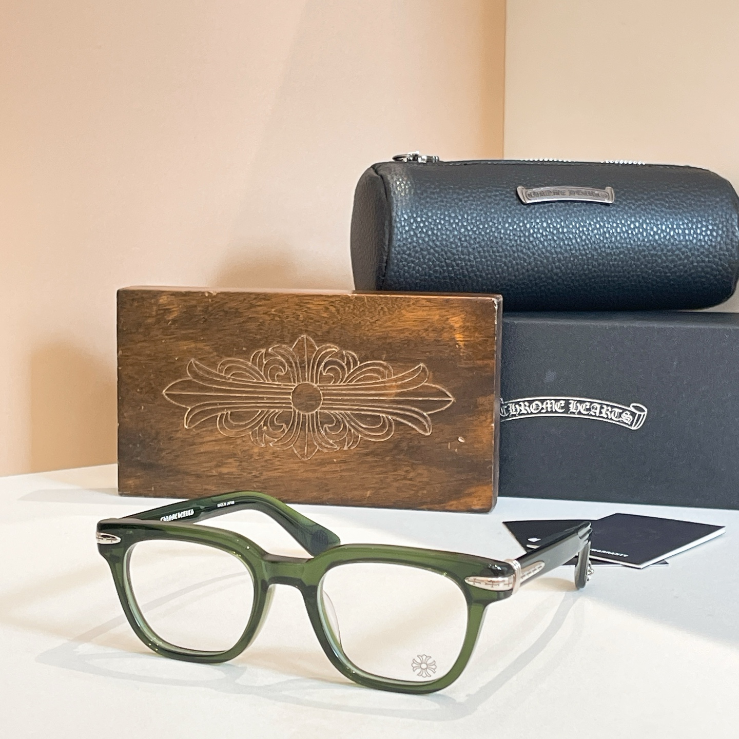 CHROME HEART*⚜️⚜️⚜️MODEL:DRIPPIN⚜️⚜️⚜️SIZE: 51口22-14