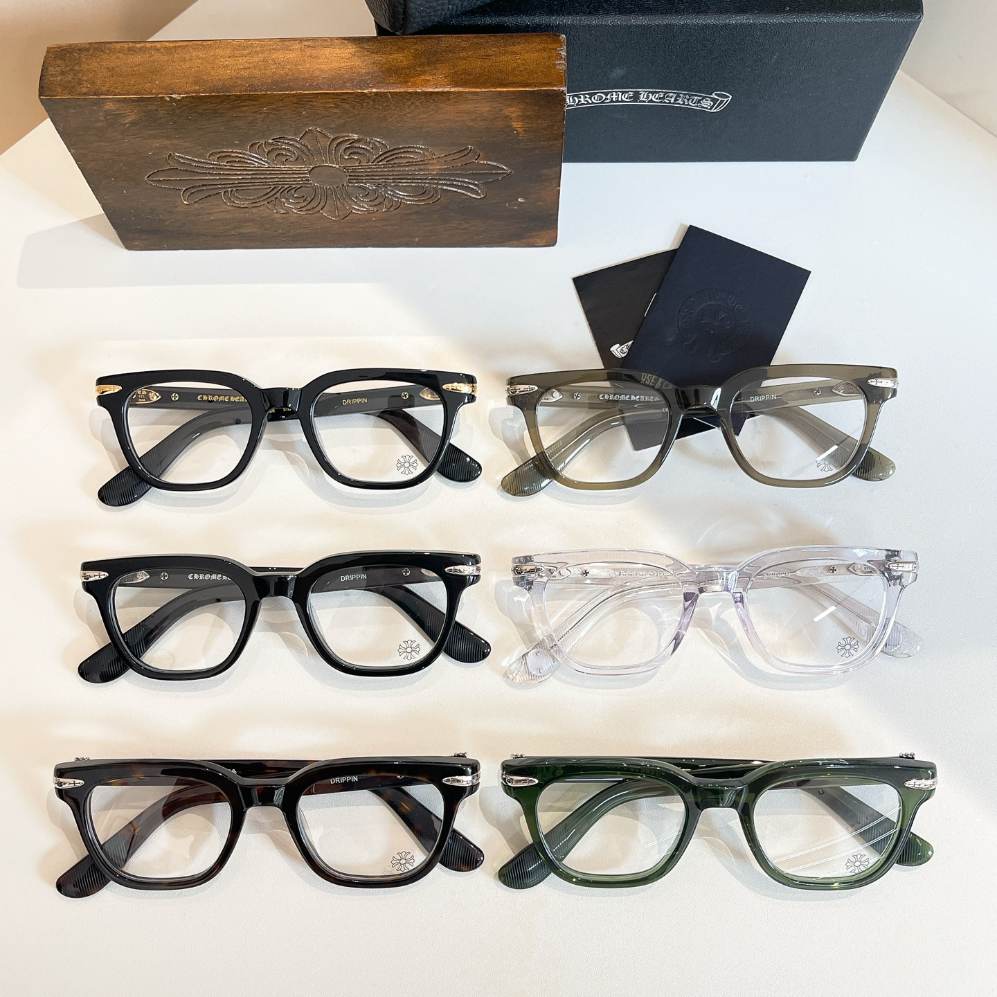 CHROME HEART*⚜️⚜️⚜️MODEL:DRIPPIN⚜️⚜️⚜️SIZE: 51口22-14