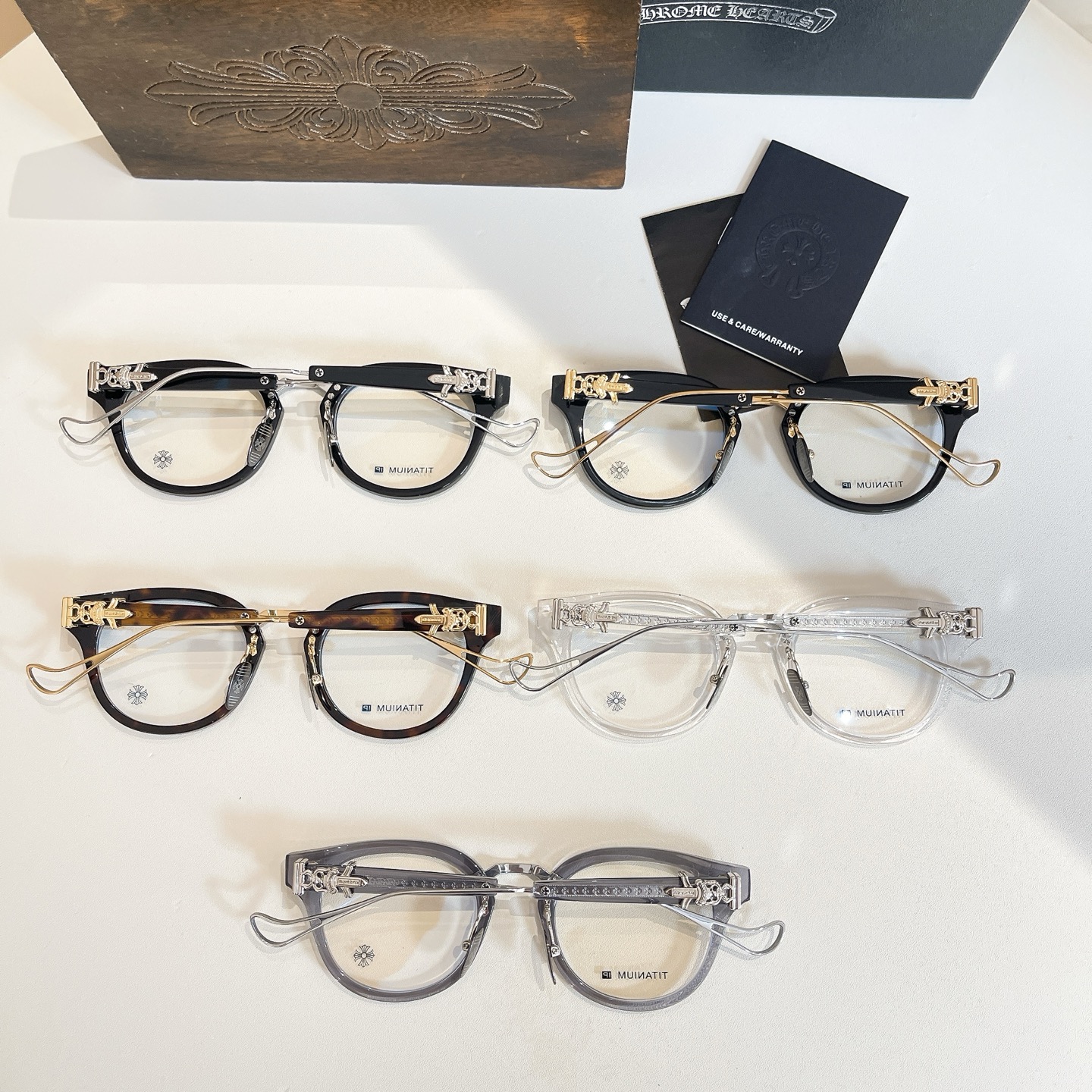 CHROME HEART*⚜️⚜️⚜️MODEL:SAC⚜️⚜️⚜️SIZE: 50口24-146⚜️⚜