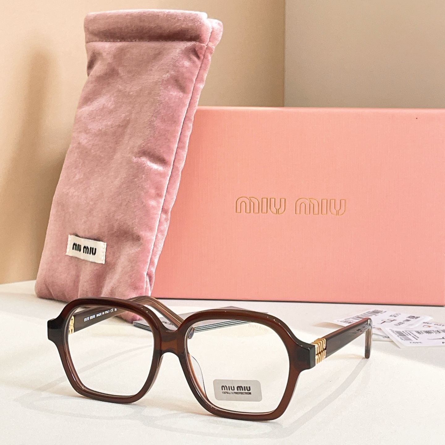 MIU MI*🎀🎀🎀MODEL:MU 03YV🎀🎀🎀SIZE：54口17-145🎀🎀🎀