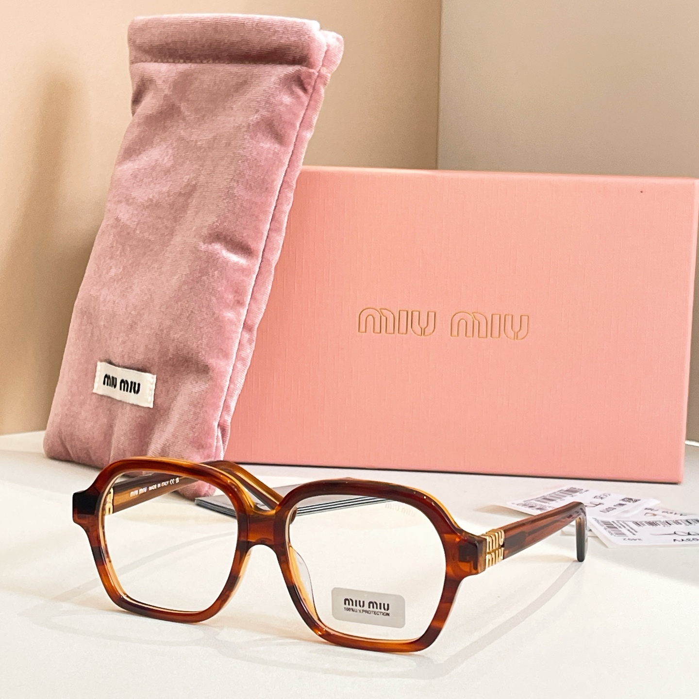 MIU MI*🎀🎀🎀MODEL:MU 03YV🎀🎀🎀SIZE：54口17-145🎀🎀🎀