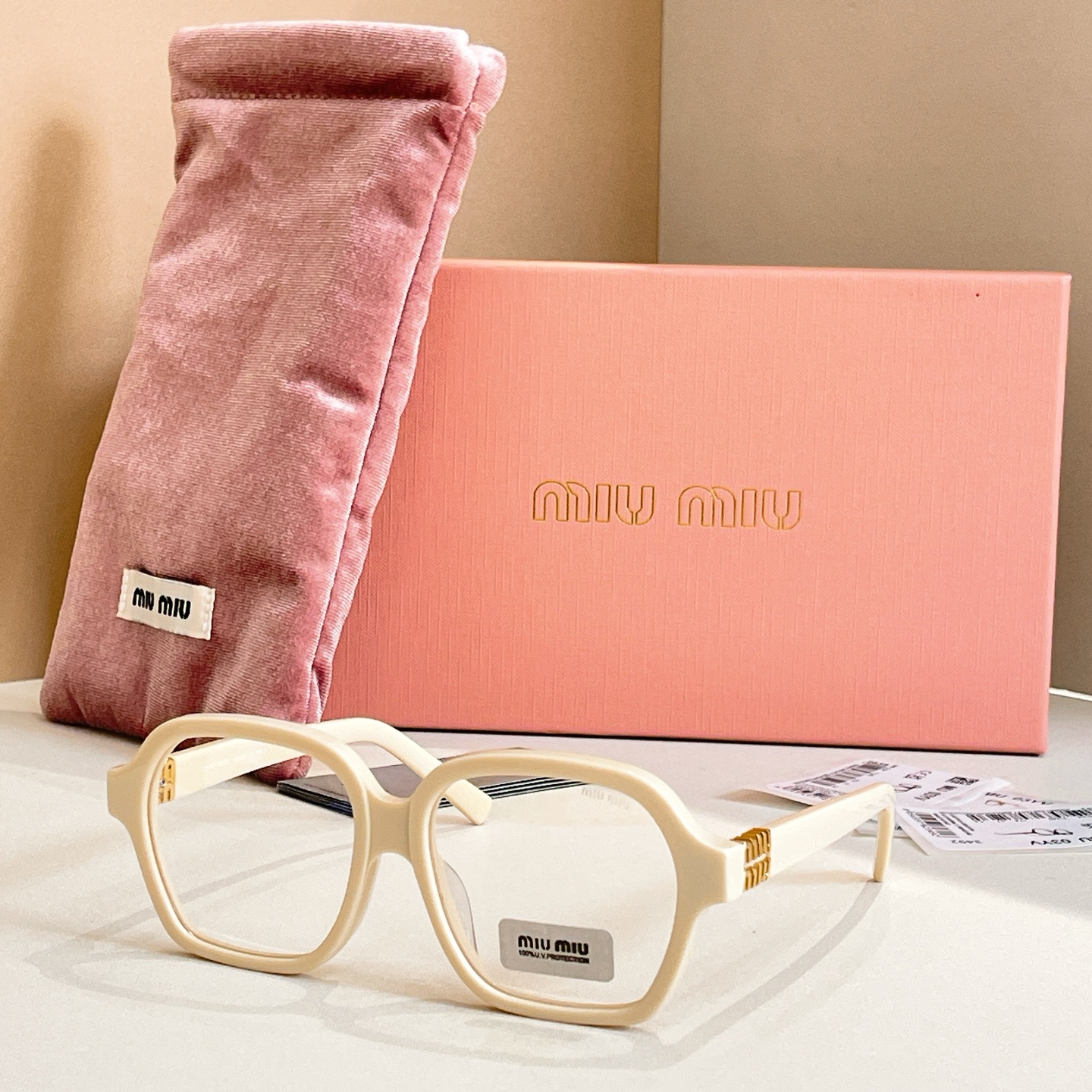 MIU MI*🎀🎀🎀MODEL:MU 03YV🎀🎀🎀SIZE：54口17-145🎀🎀🎀