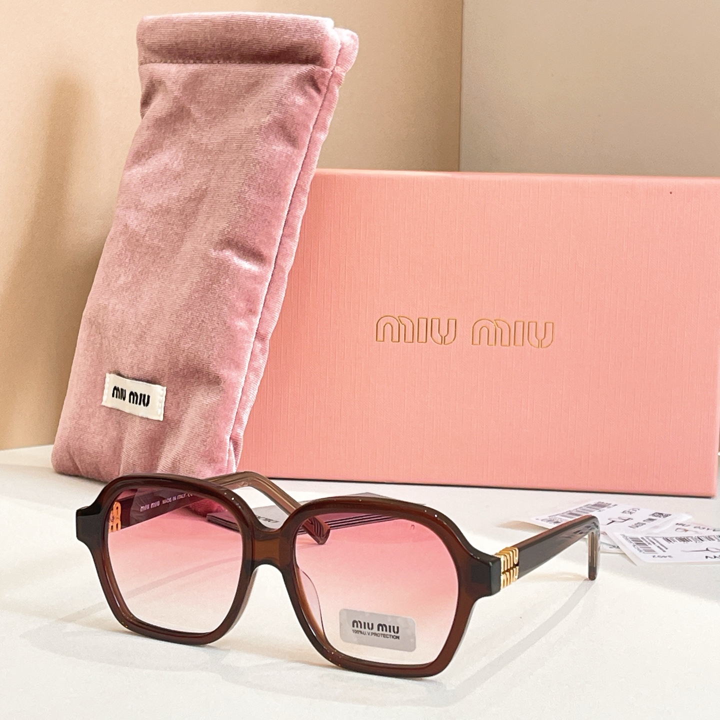 MIU MI*🎀🎀🎀MODEL:MU 03YV🎀🎀🎀SIZE：54口17-145🎀🎀🎀